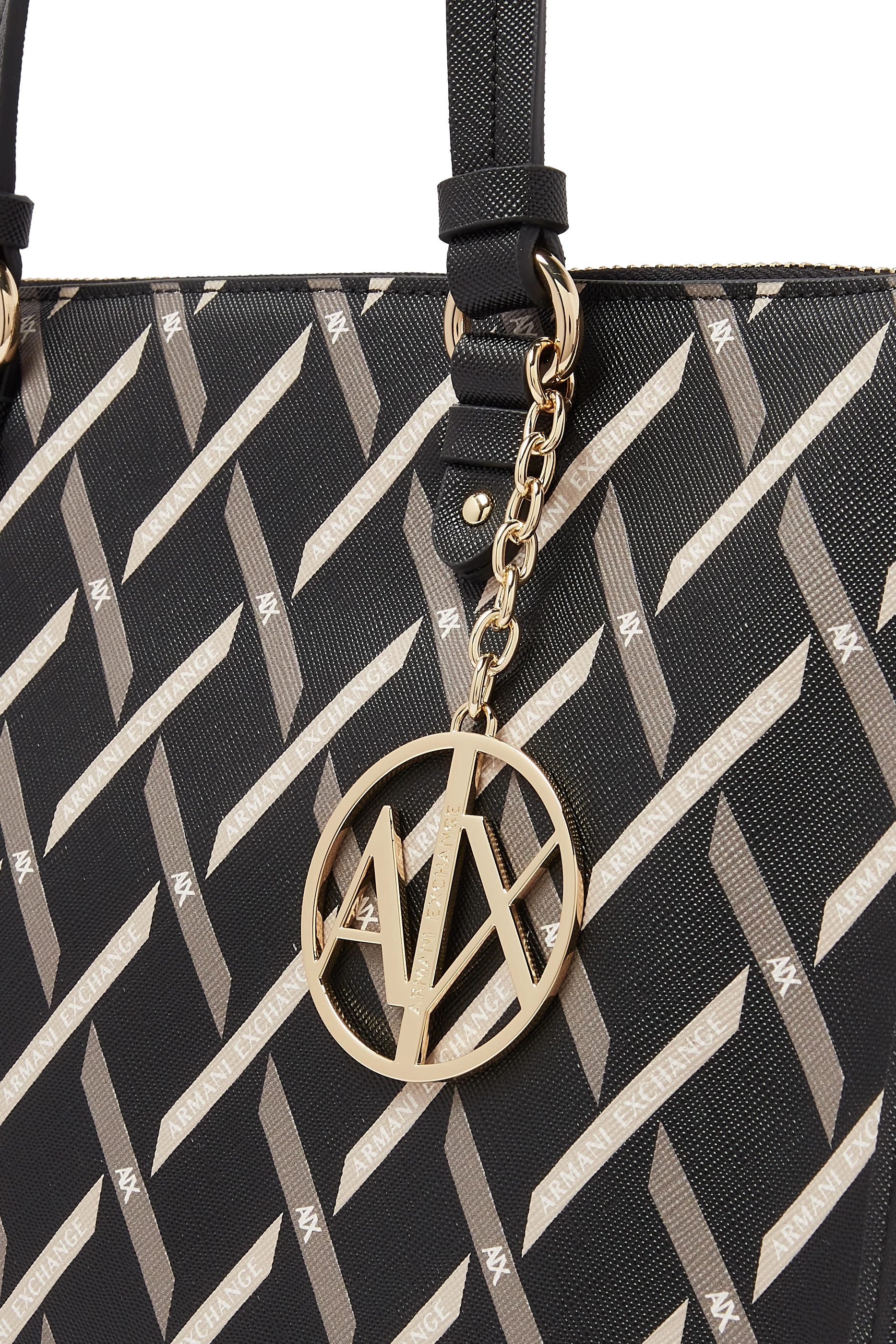 حقيبة يد بخطوط جينجر ويد علوية قصيرة