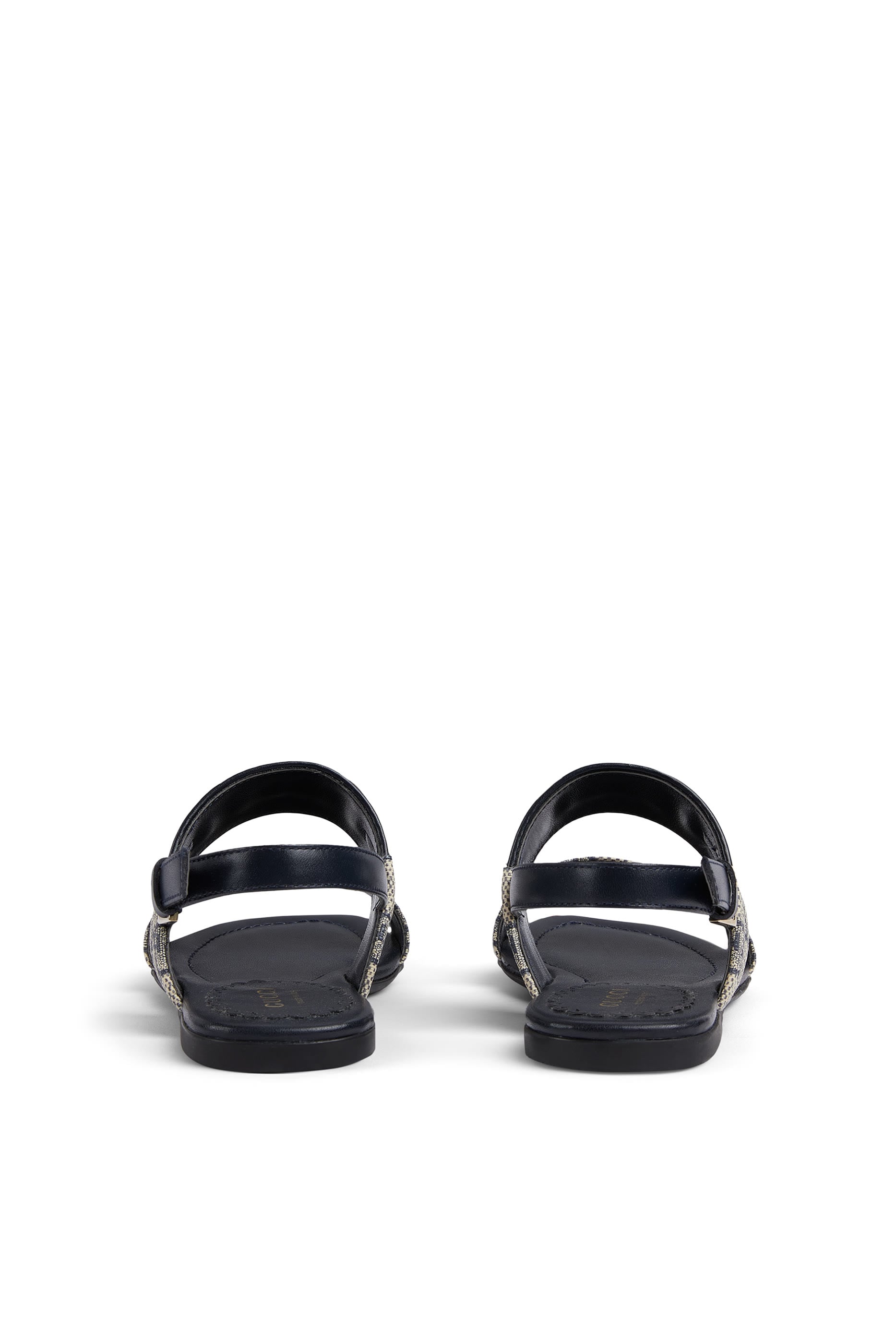 Kids Web and Horsebit Detail Sandals