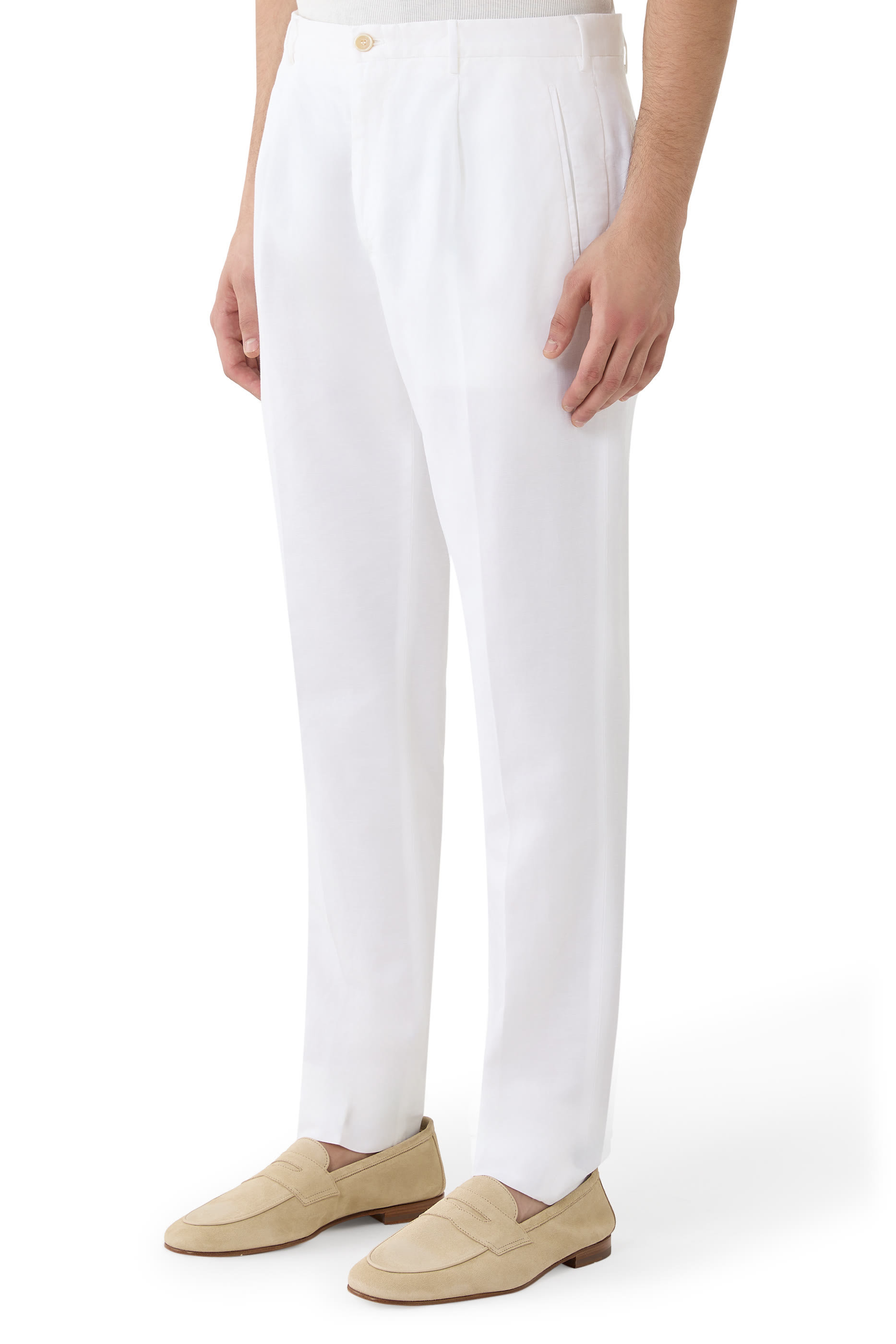 بنطال بطيات