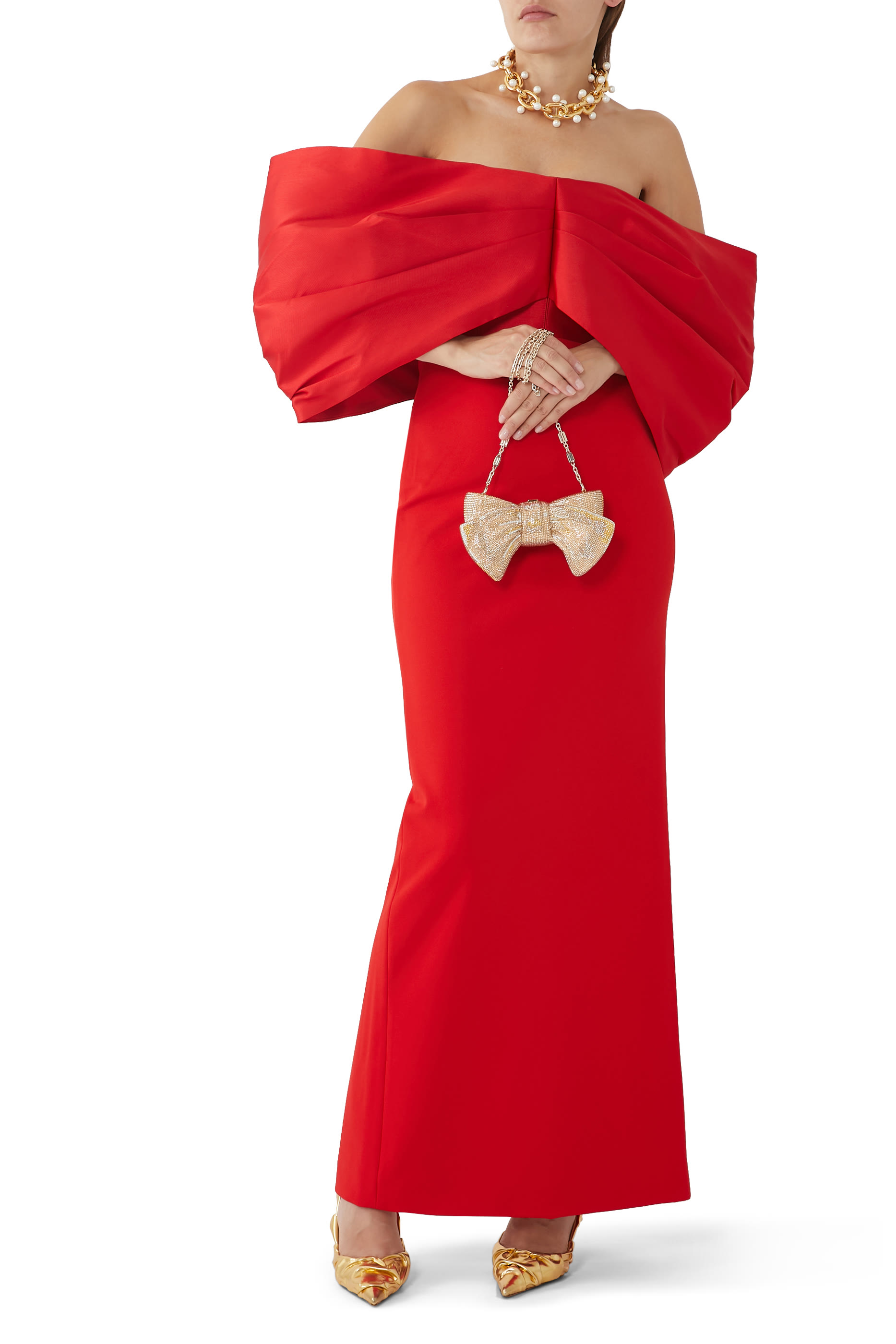 كلاتش جاست فور يو بتصميم ربطة فيونكة