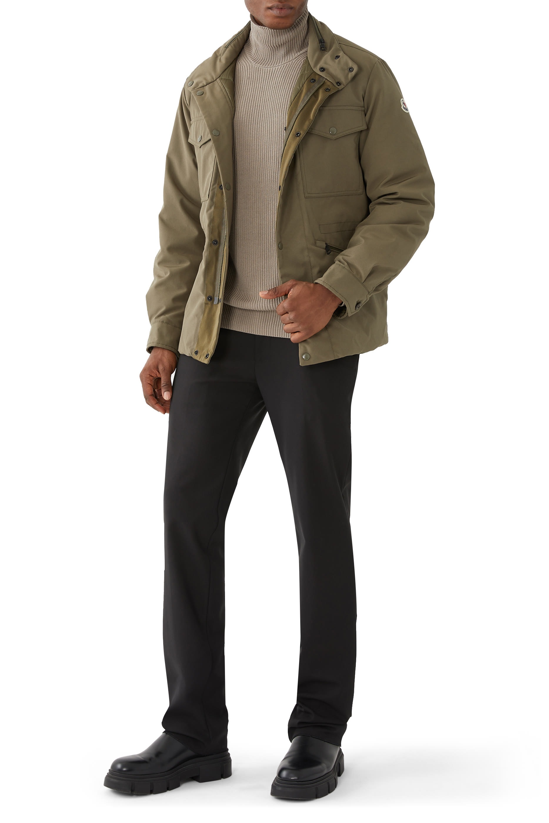 جاكيت برومونتوار بوجهين مبطن بالزغب