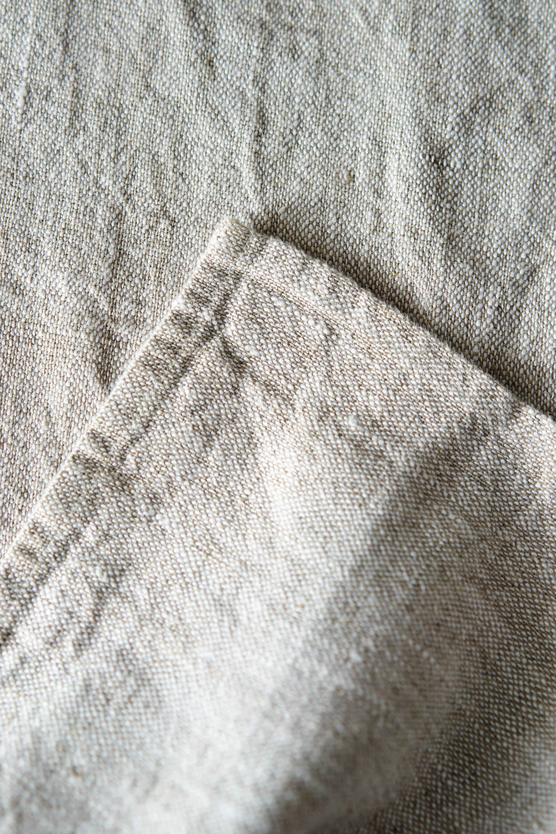 مفرش راستيك كتان