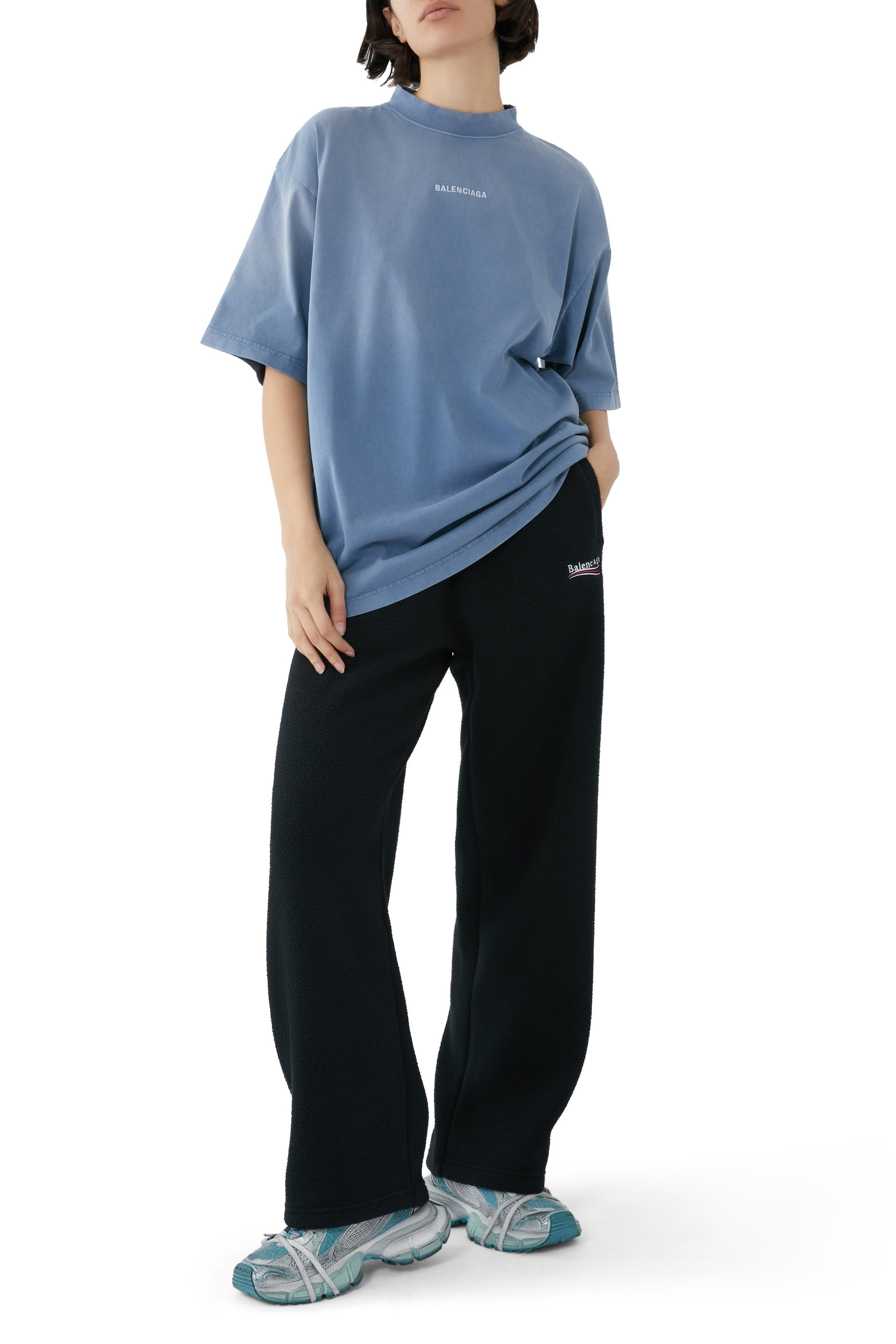 بنطال رياضي بوليتيكل كامبين فضفاض للجنسين