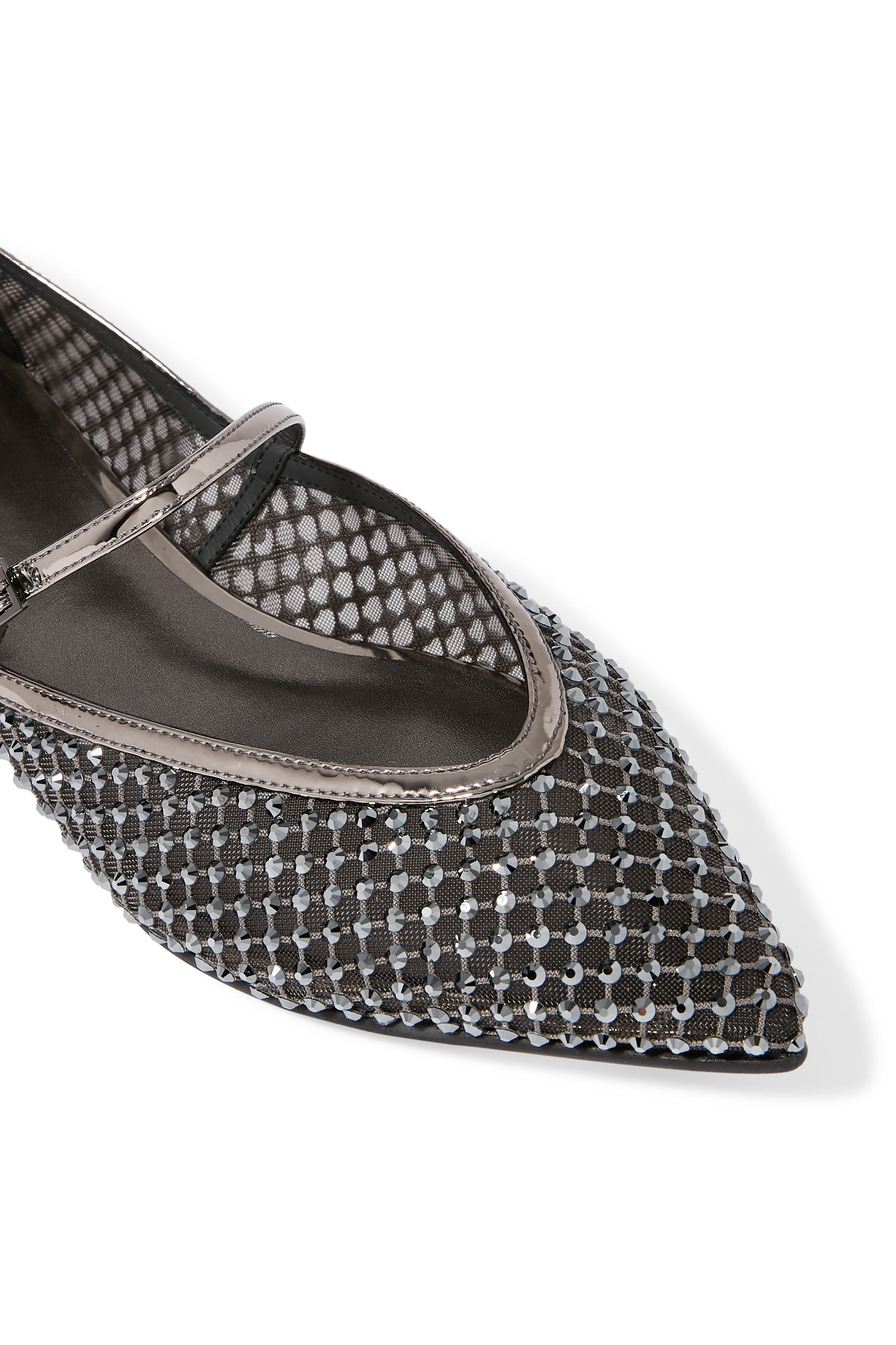 حذاء بالرينا ماري جين بكعب مسطح