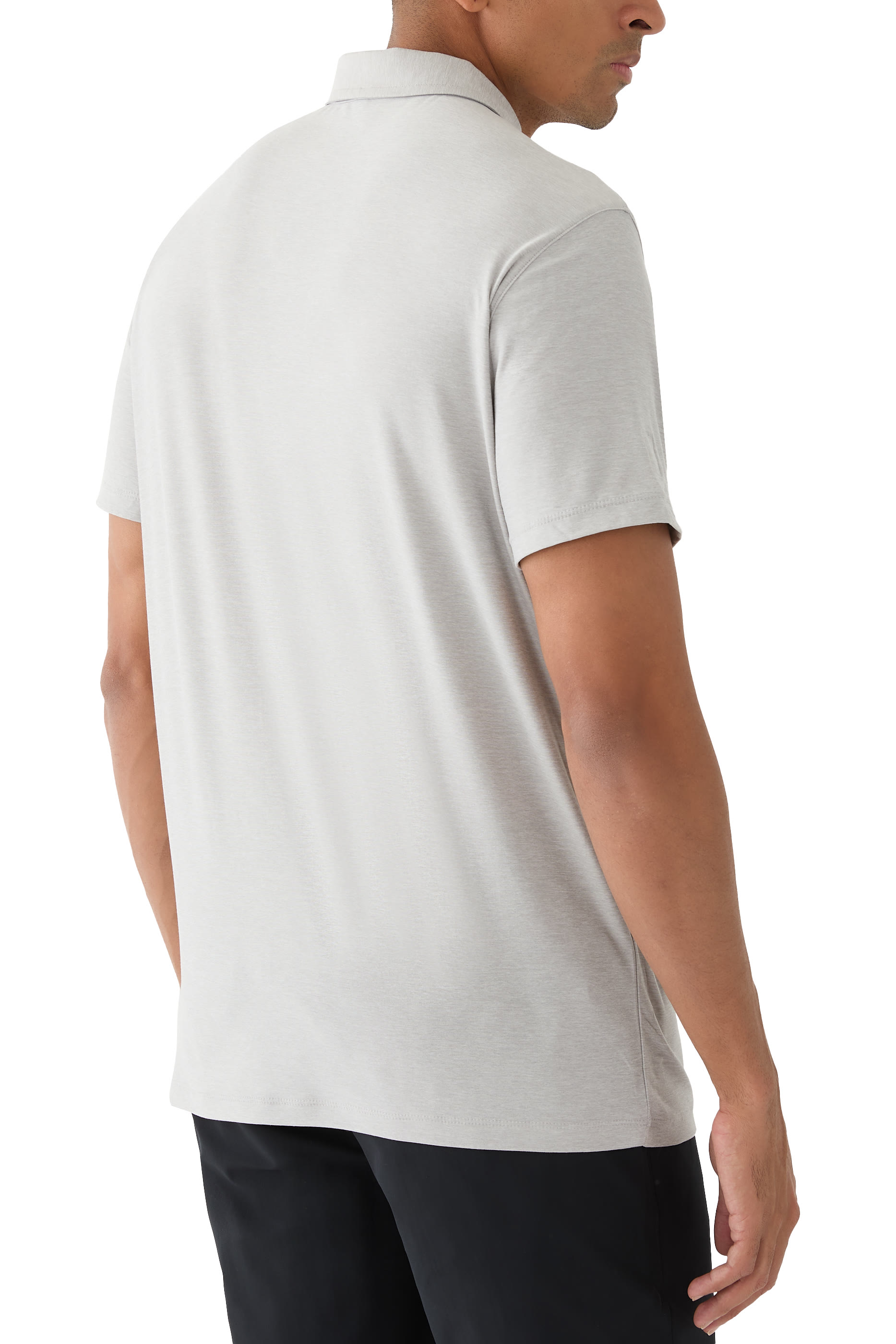 قميص بولو ستراتو قماش معالج