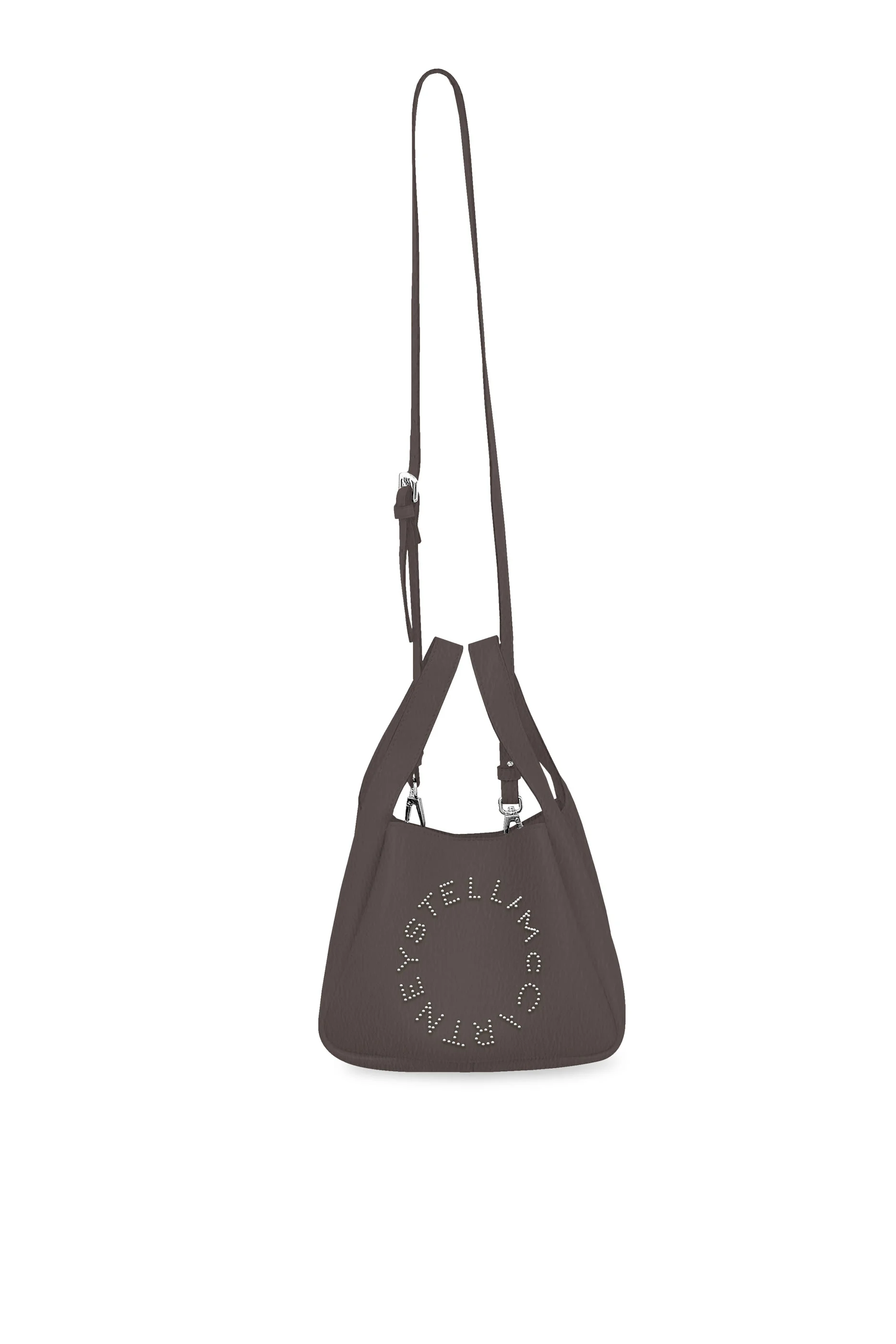 حقيبة كروس بودي مزينة بشعار الماركة مستدير