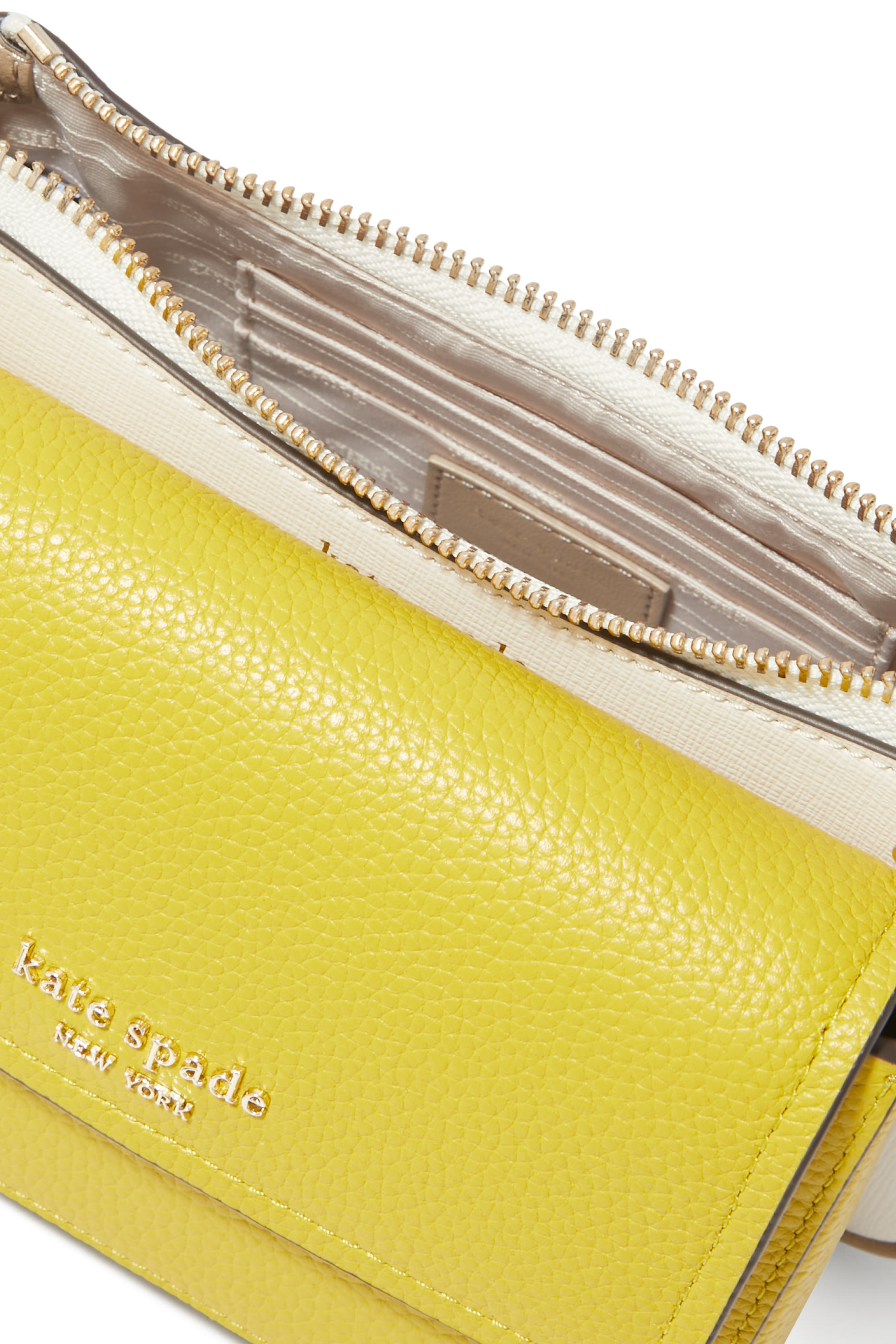 حقيبة كروس مزدوجة جلد