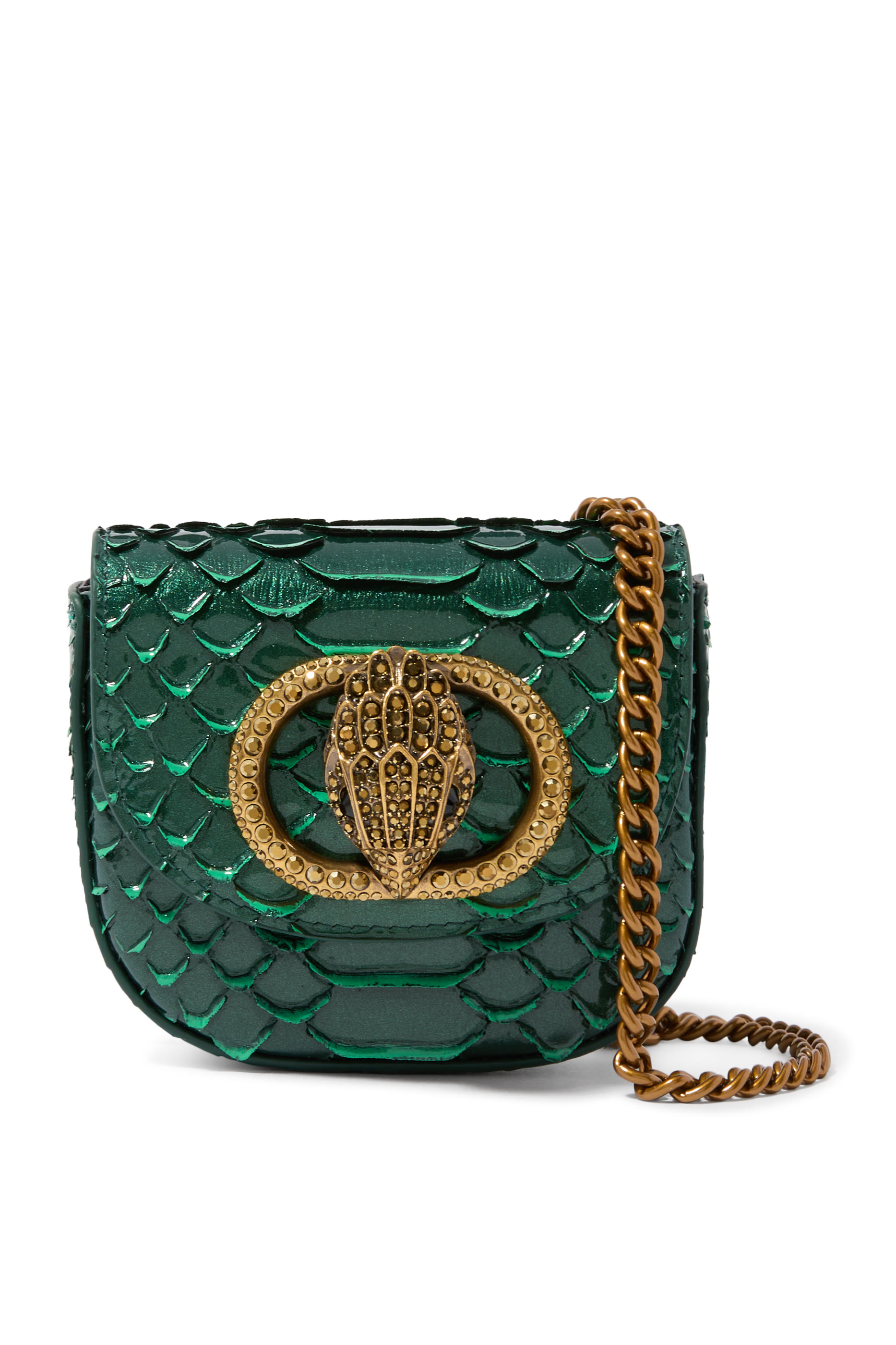 حقيبة كروس بودي تشيلسي صغيرة بحلية شعار الماركة