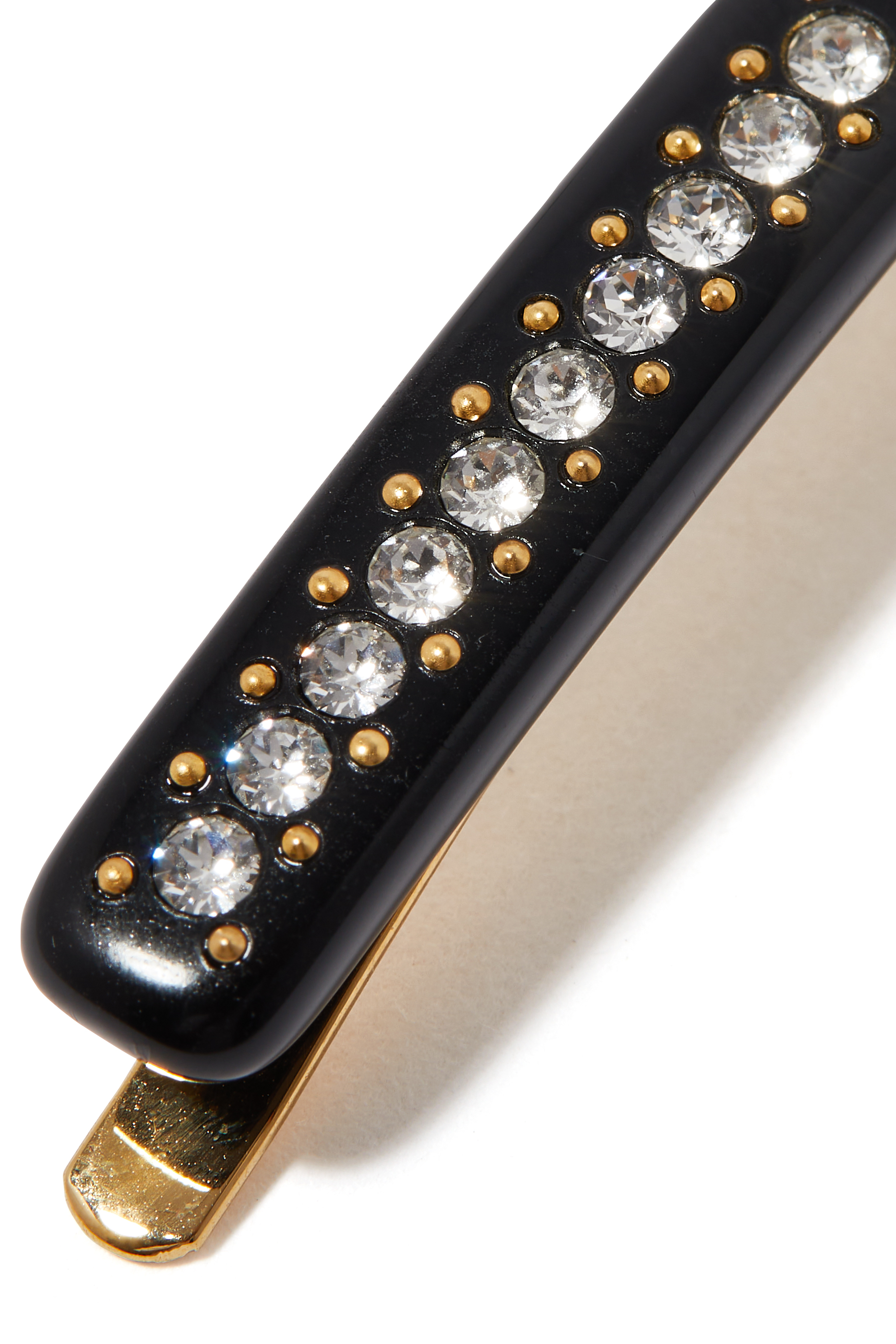 مشبك شعر بشعار الماركة