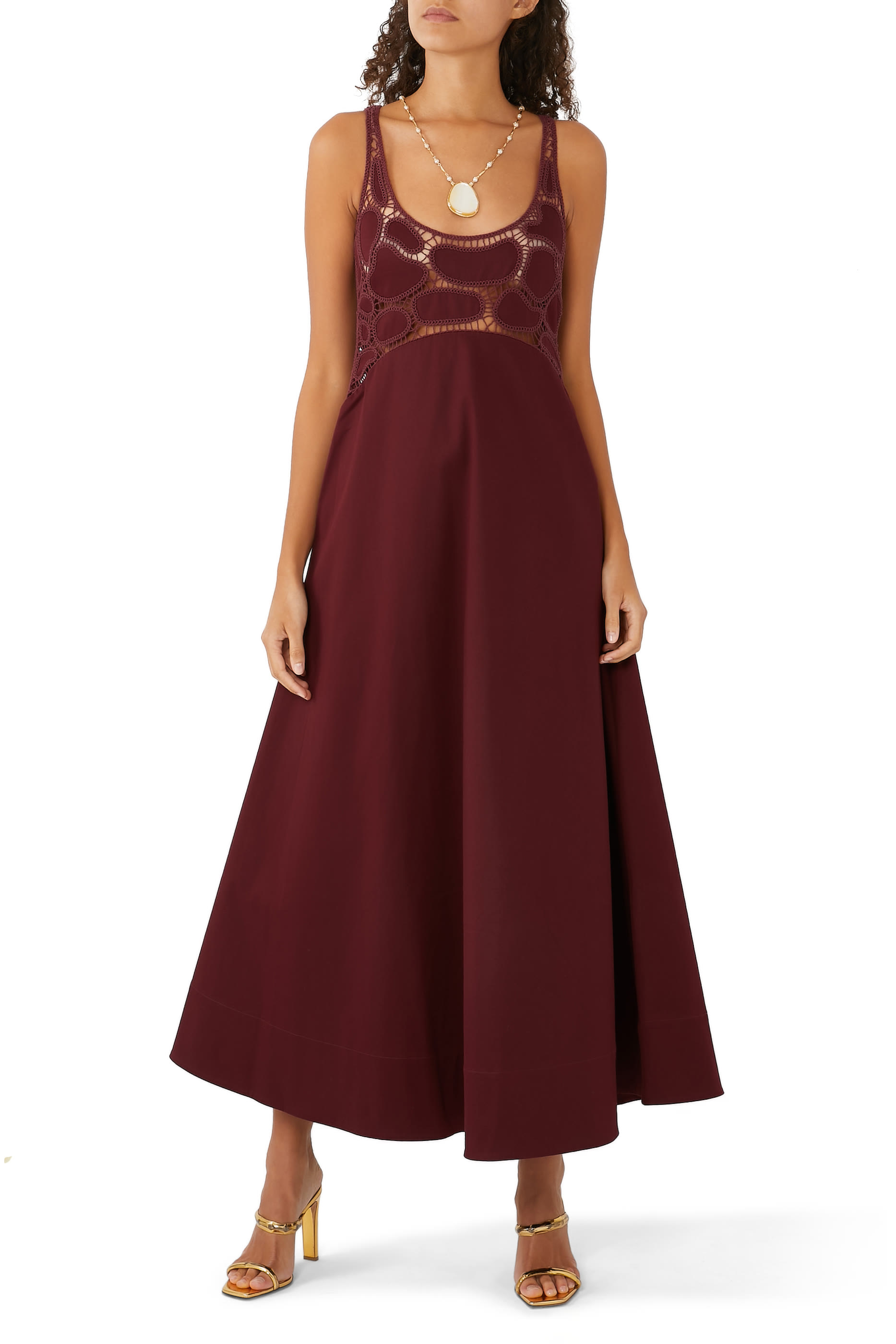 فستان والش مطرز