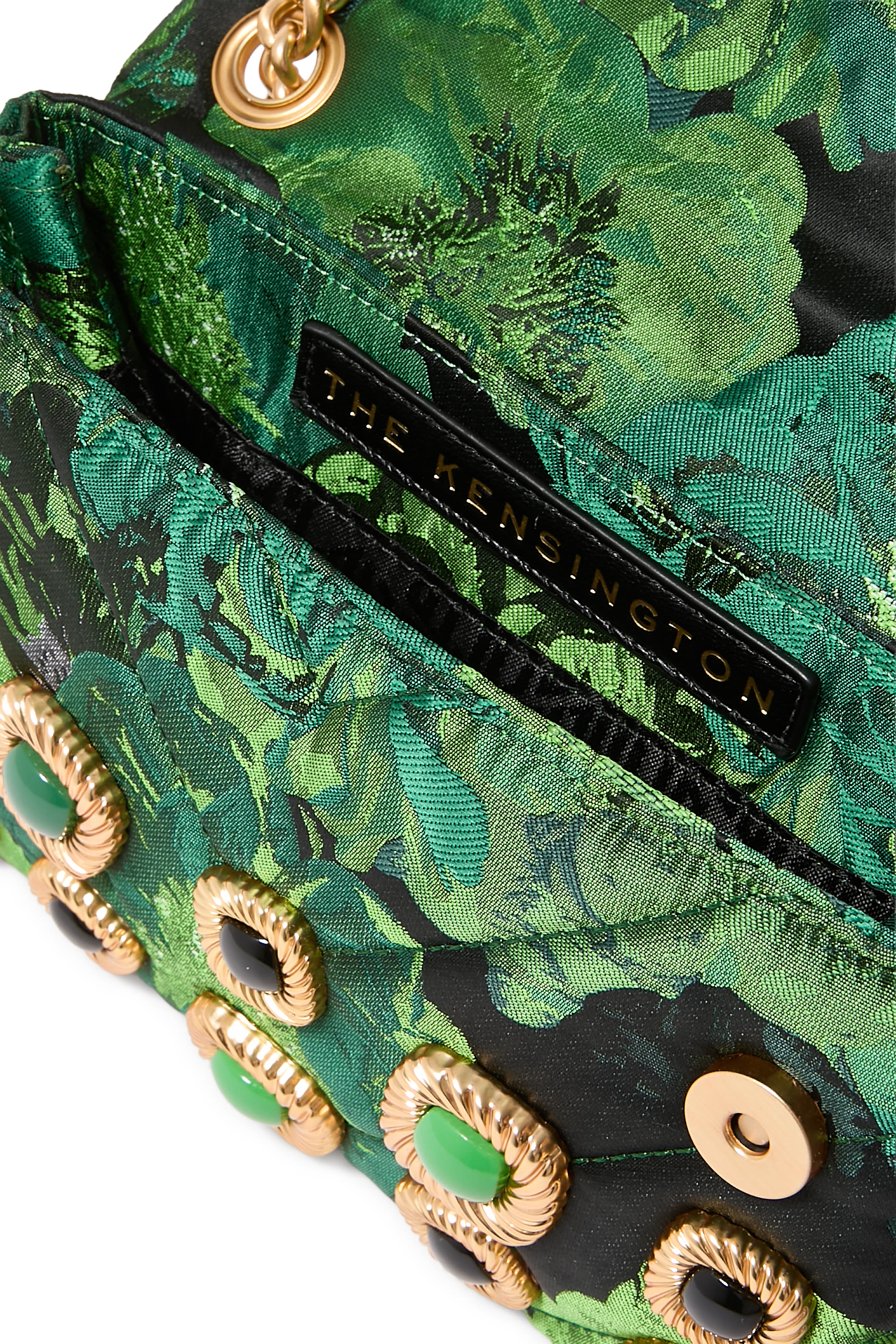 حقيبة كنسينغتون صغيرة بأحجار