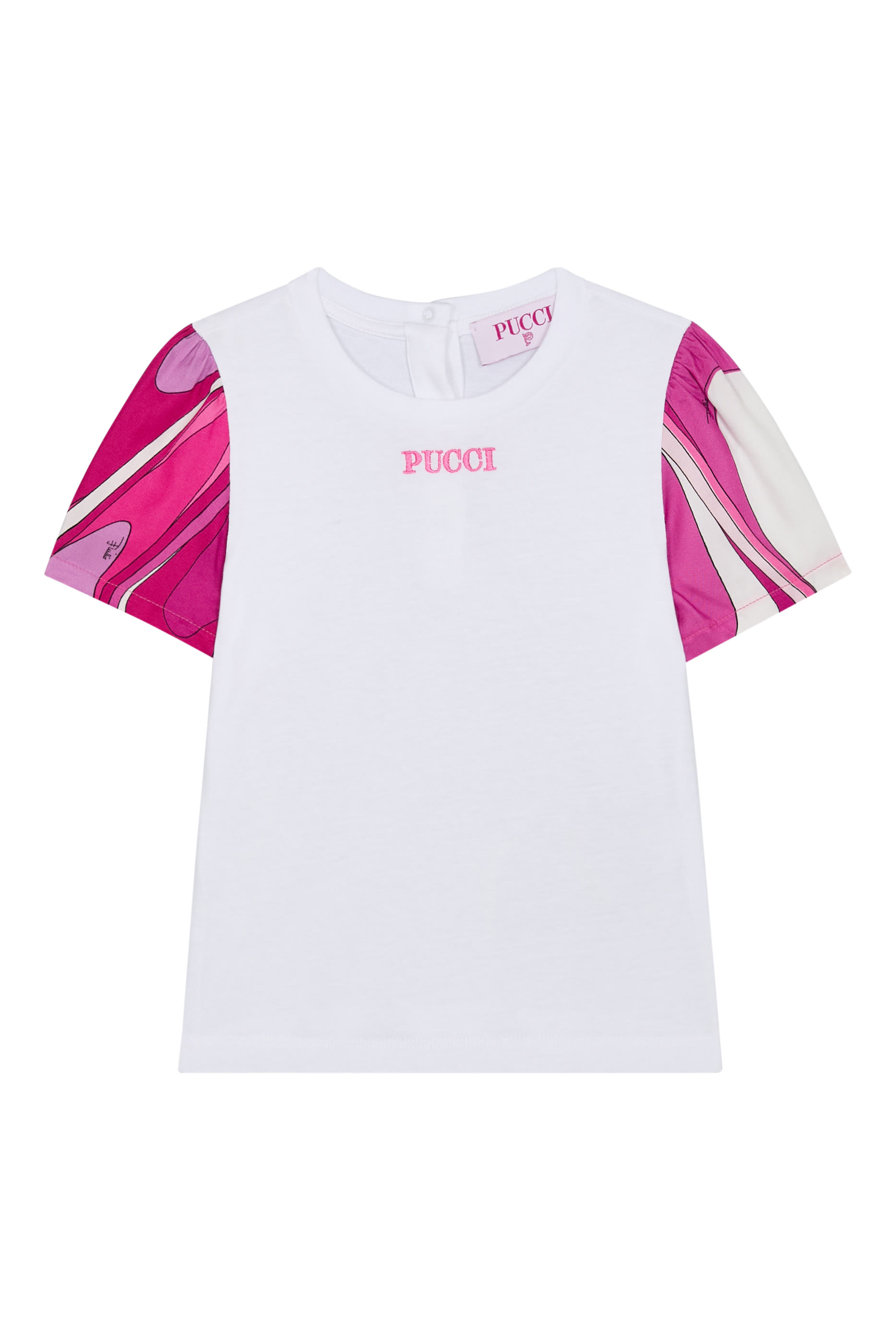 تيشيرت بشعار الماركة للأطفال