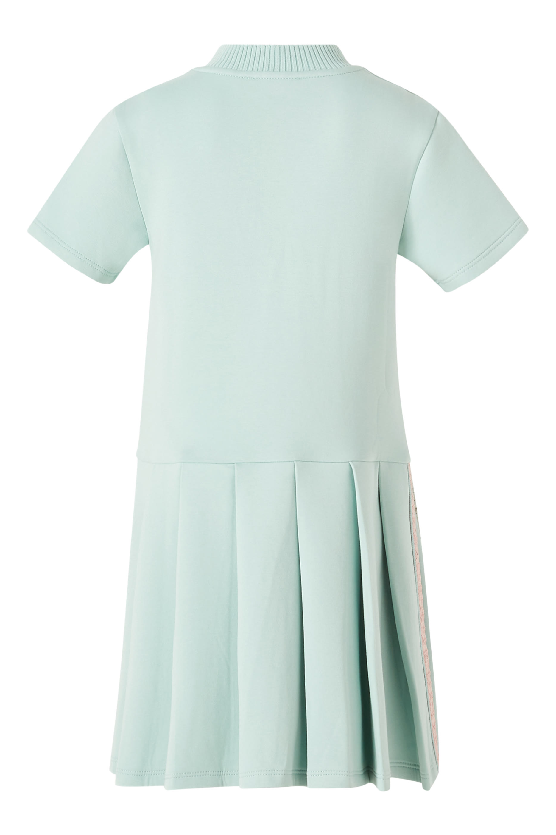 فستان مزين برقعة شعار الماركة للأطفال