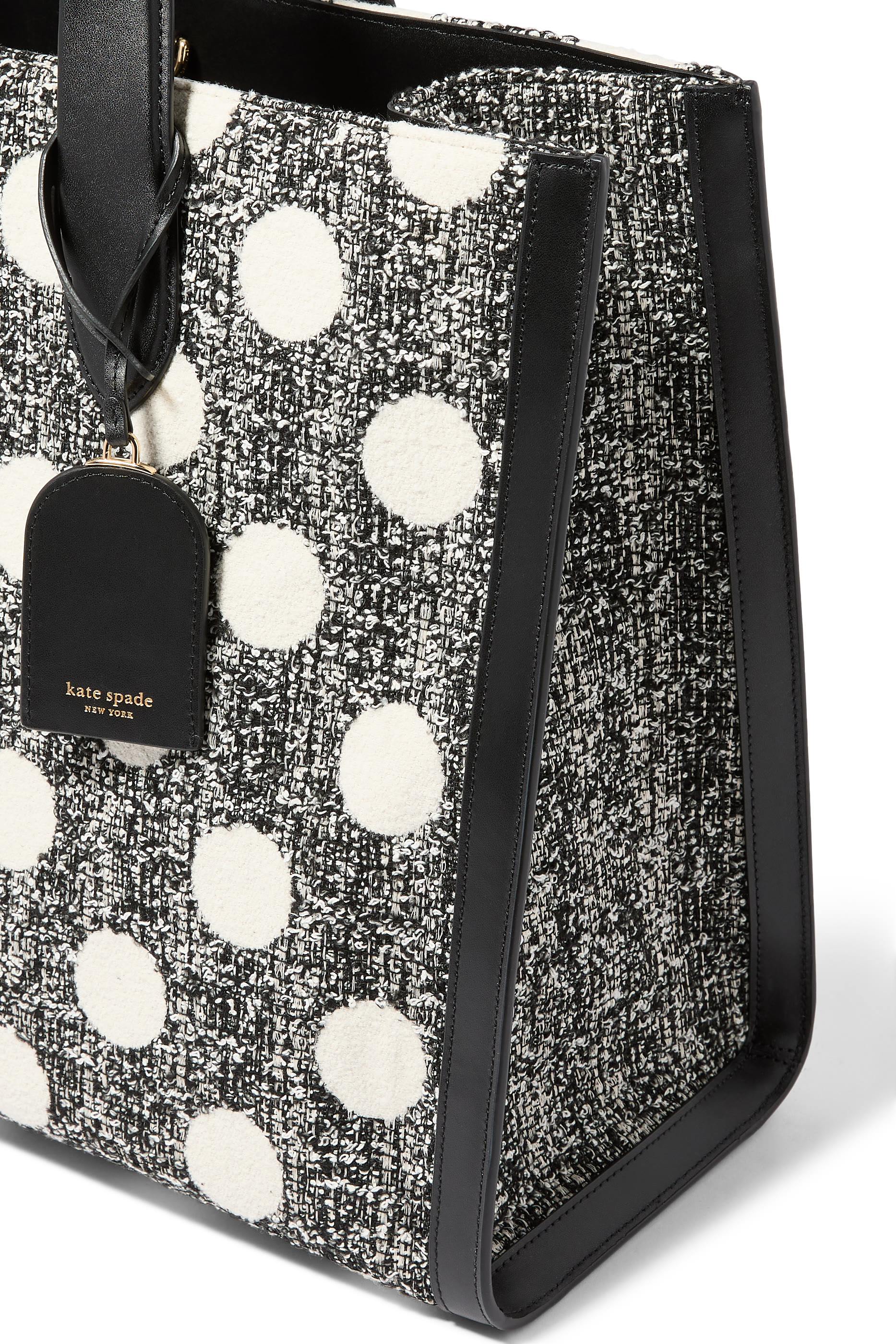 حقيبة يد مانهاتن كبيرة منقطة