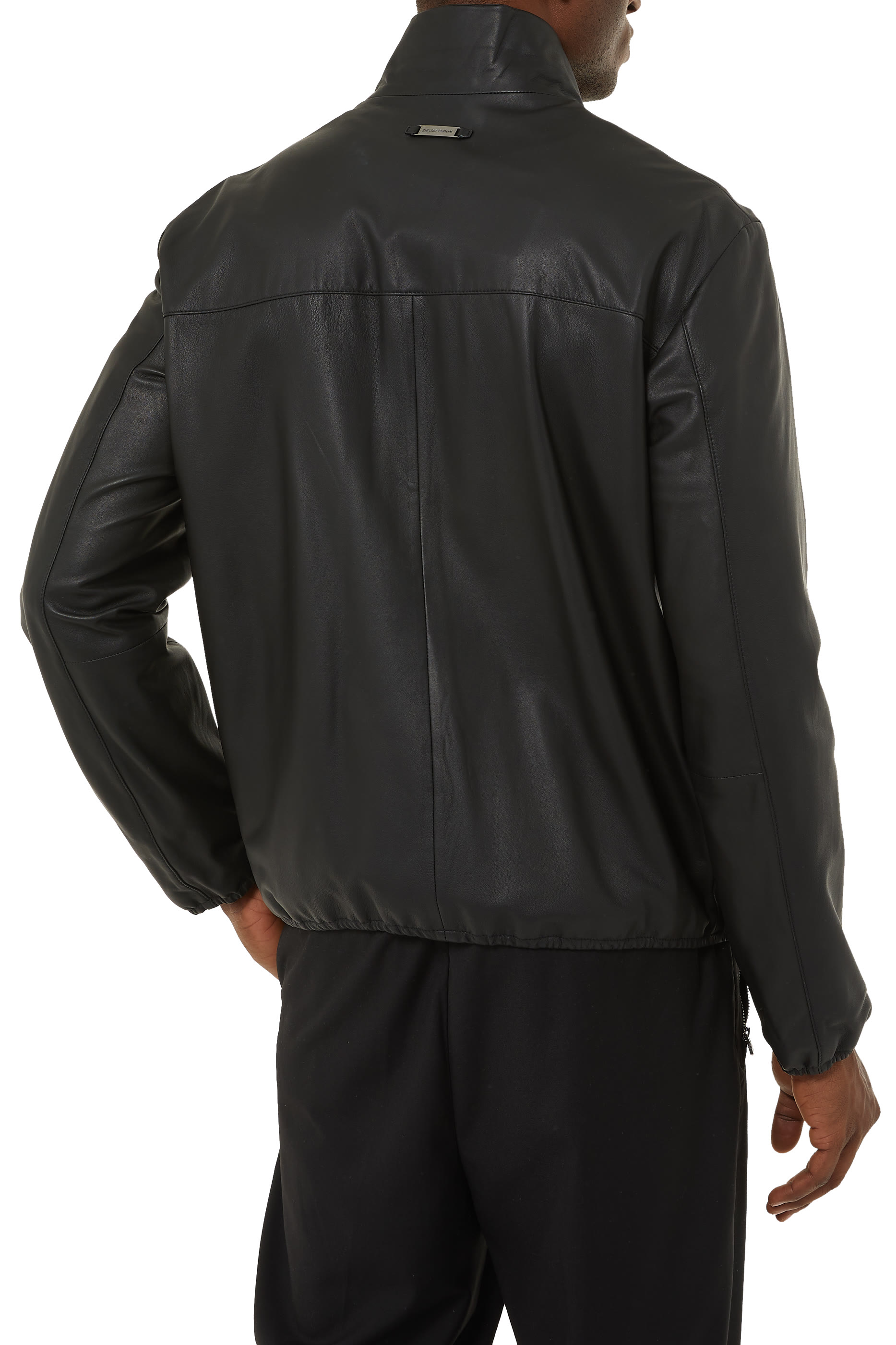 جاكيت بسحاب جلد