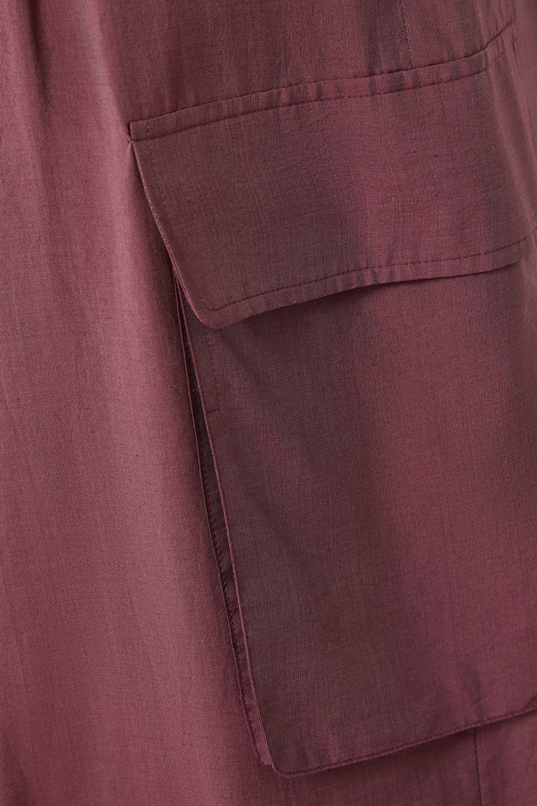 Silk Voile Cargo Triple Pleat Pants