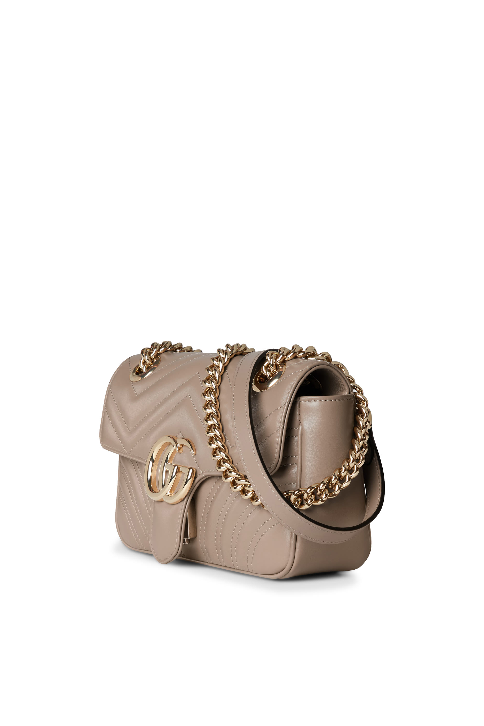 حقيبة كتف مارمونت صغيرة بشعار الماركة مزدوج