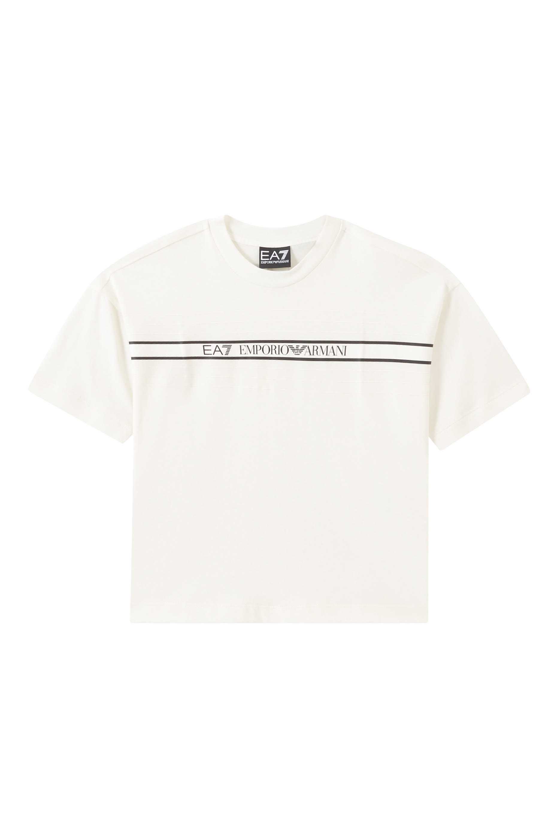 تيشيرت بشعار الماركة للأطفال