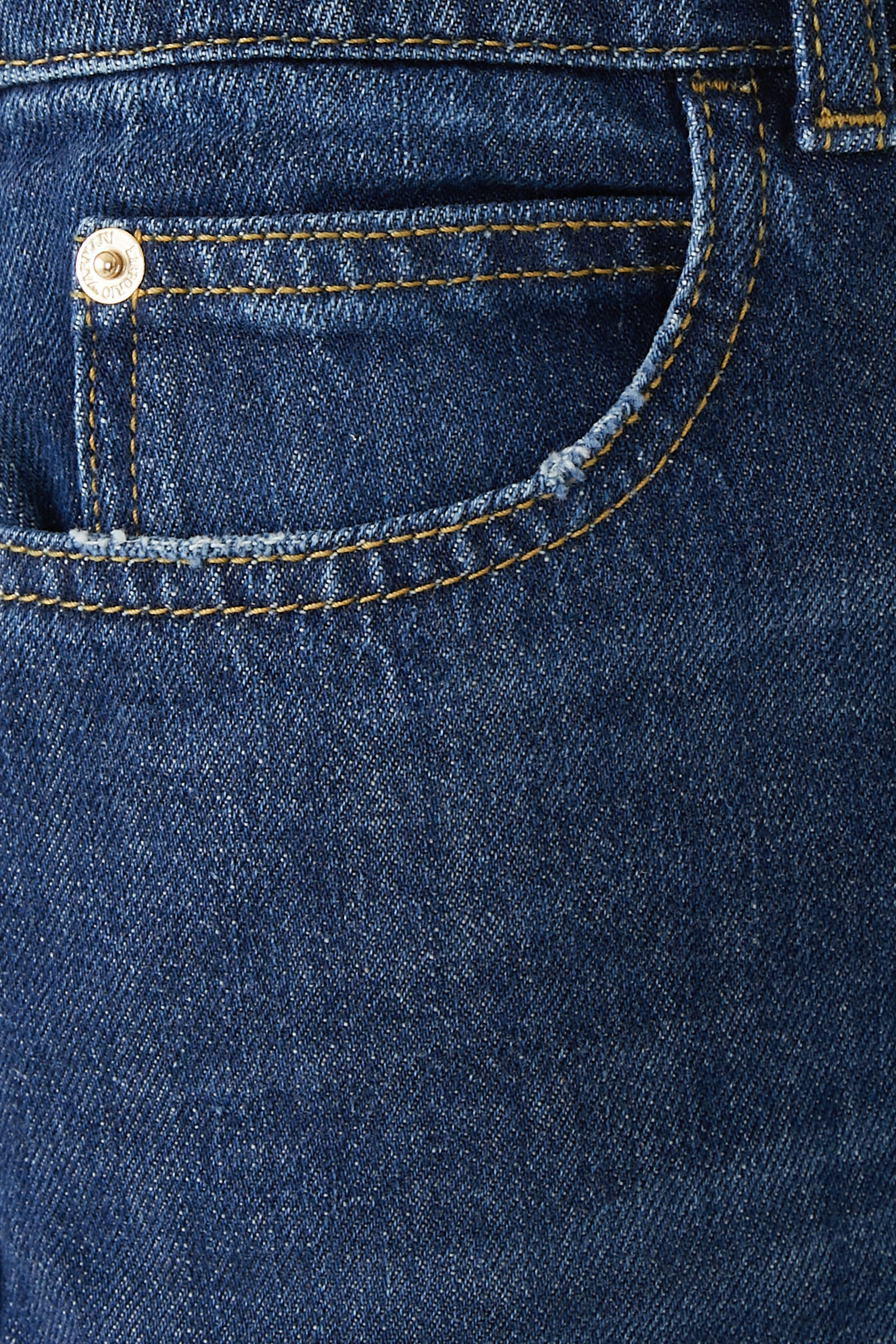 بنطال جينز جاي 4 بي بقصة ساق مستقيمة دنيم