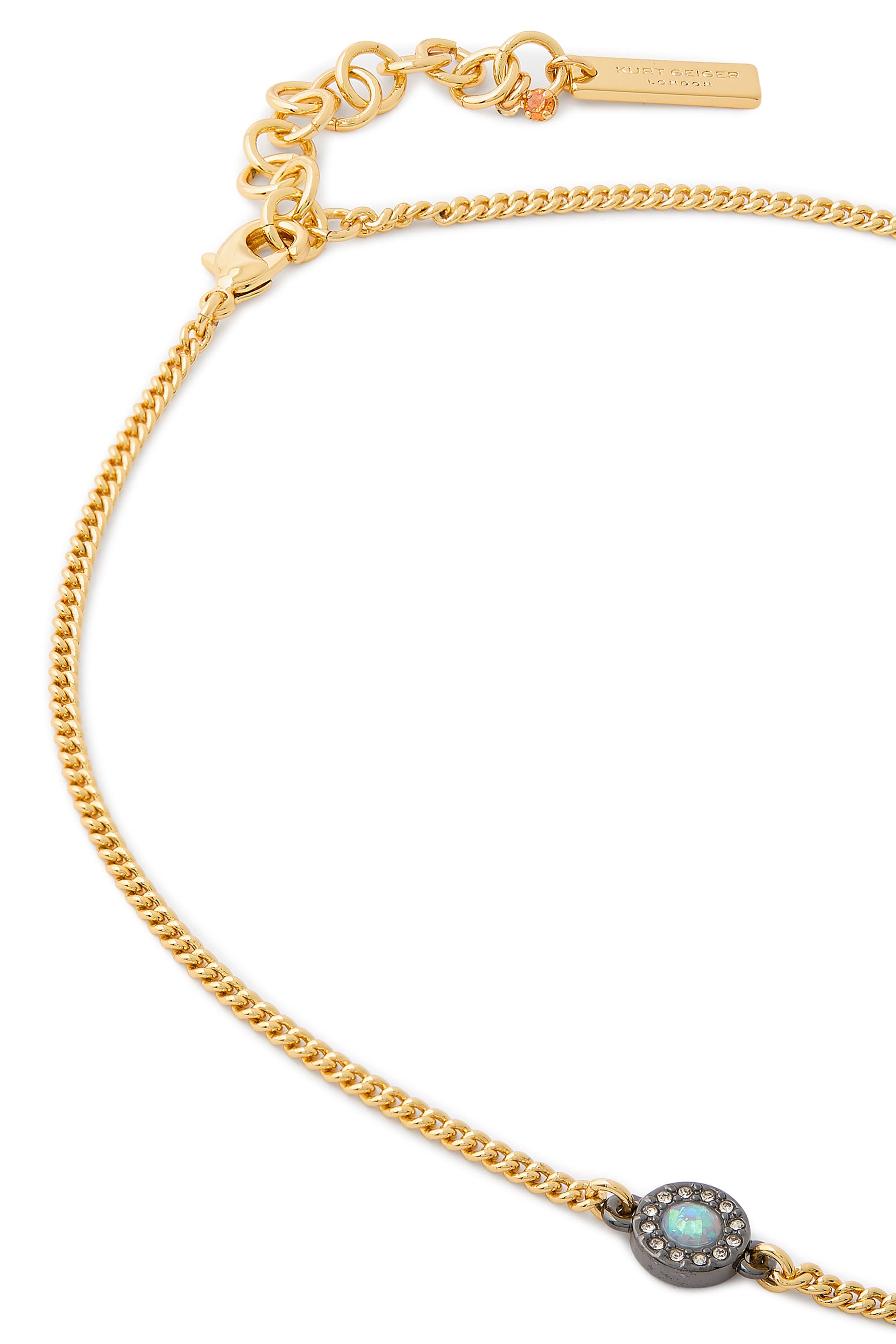 قلادة بدلاية بتصميم نجمة بأحجار