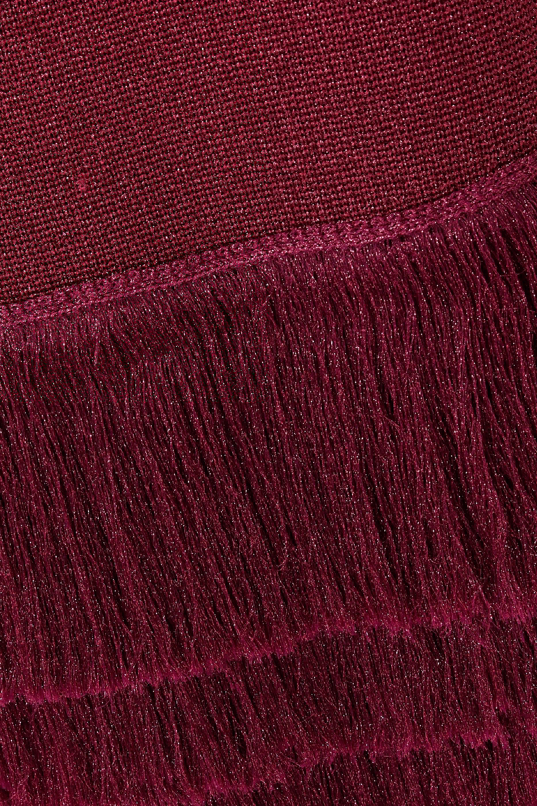 فستان بريز منسوج متوسط الطول