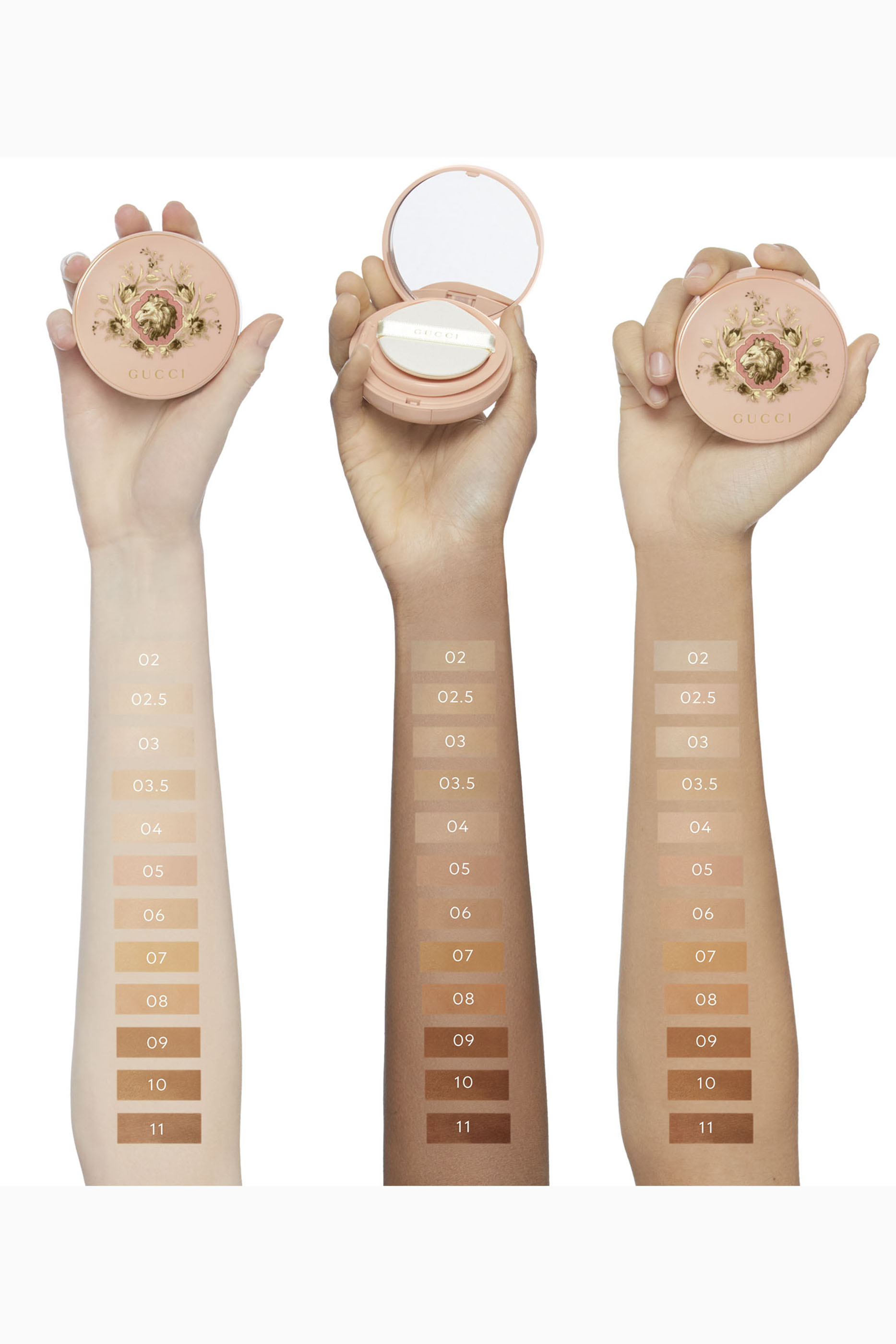 كريم أساس مضغوط غوتشي كوشون دو بيوتيه 