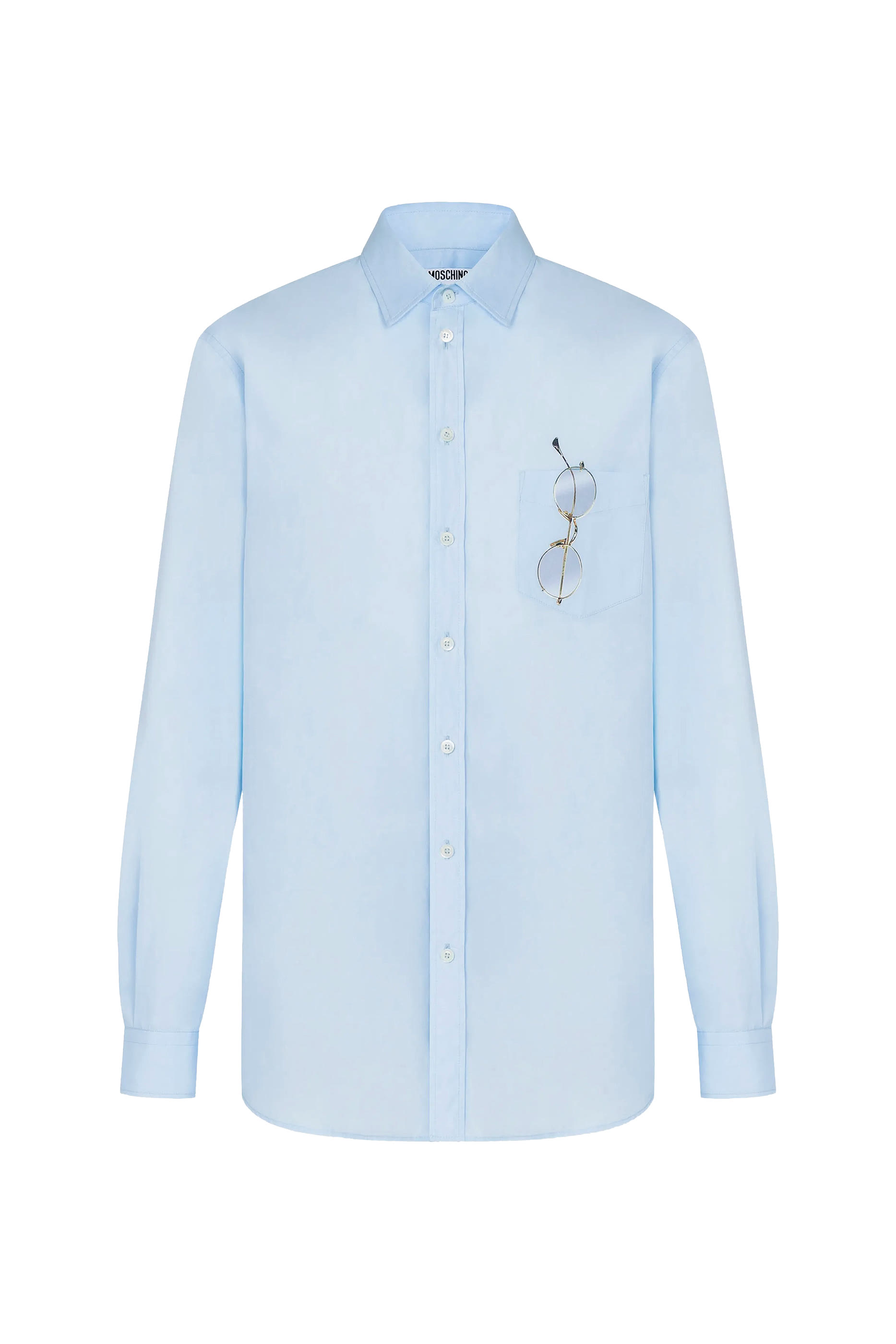 قميص بطبعات قطن بوبلين مطاطي