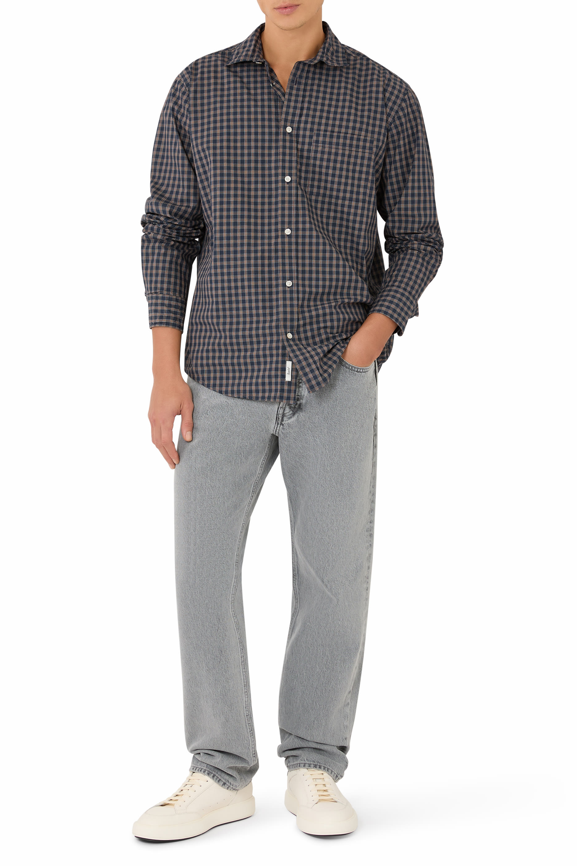 قميص مابل بوبلين