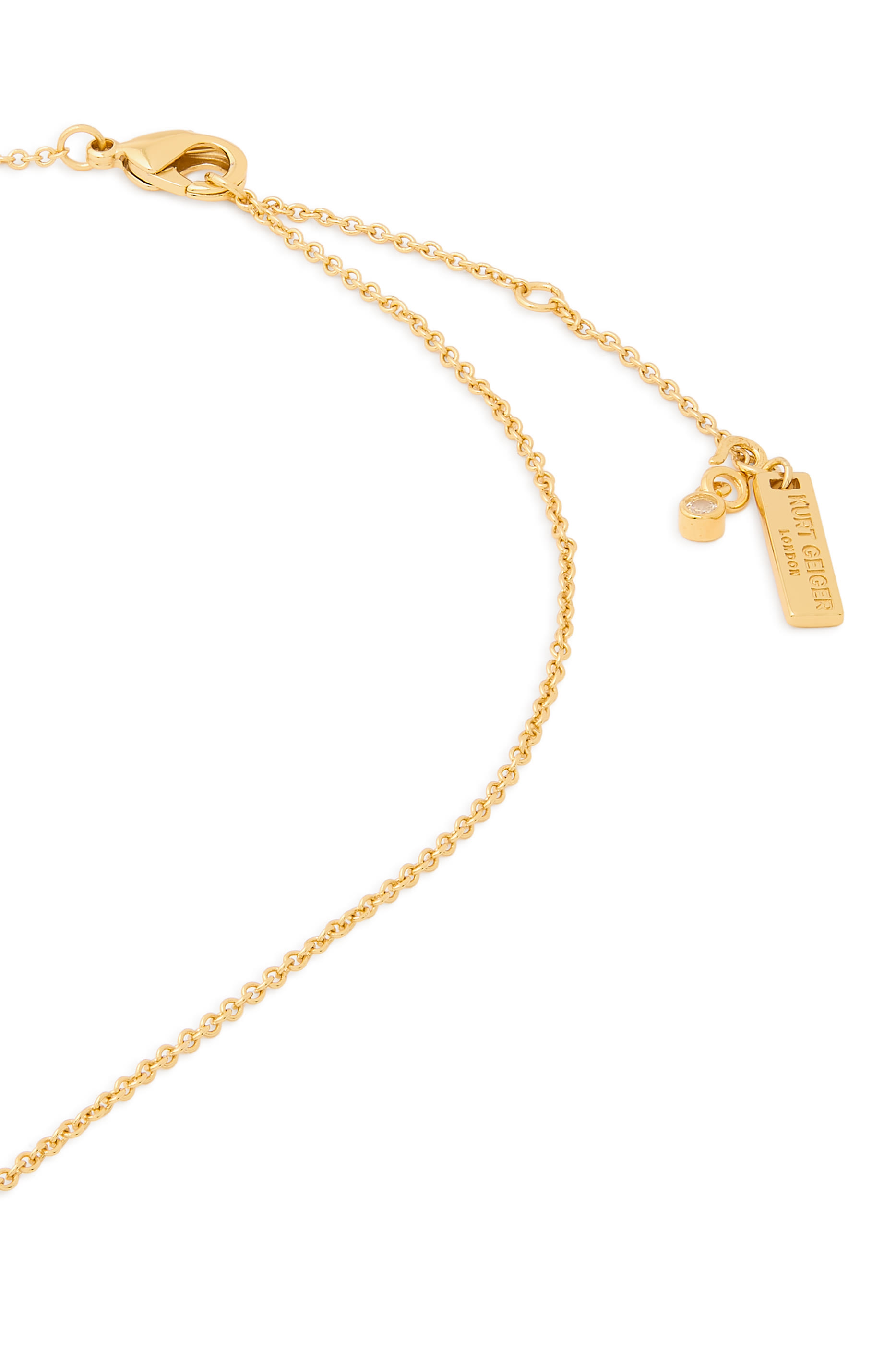 قلادة بدلاية بتصميم قلب مرصعة بالكريستال