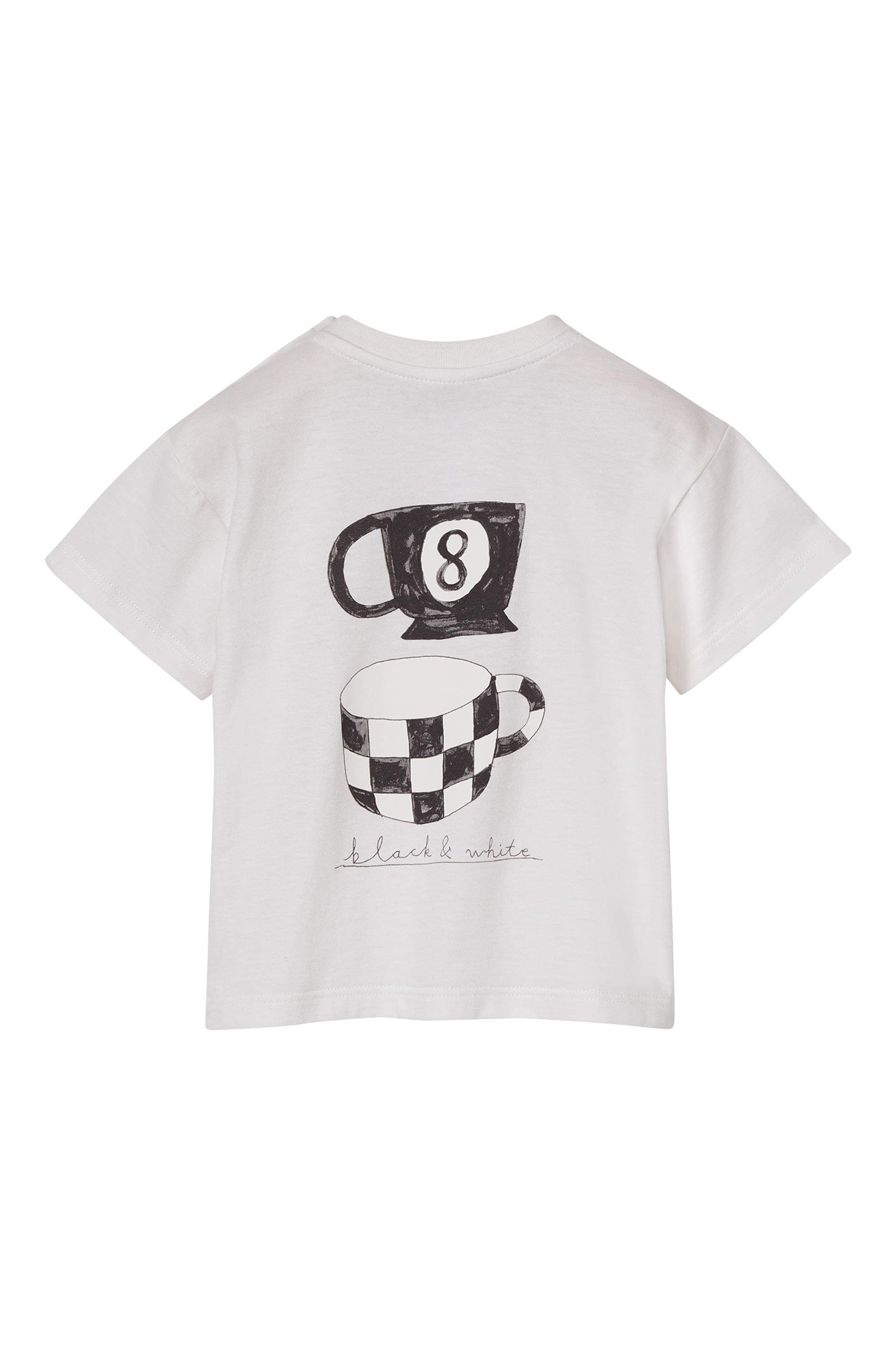 تيشيرت قطن بنقشة غرافيكية للأطفال