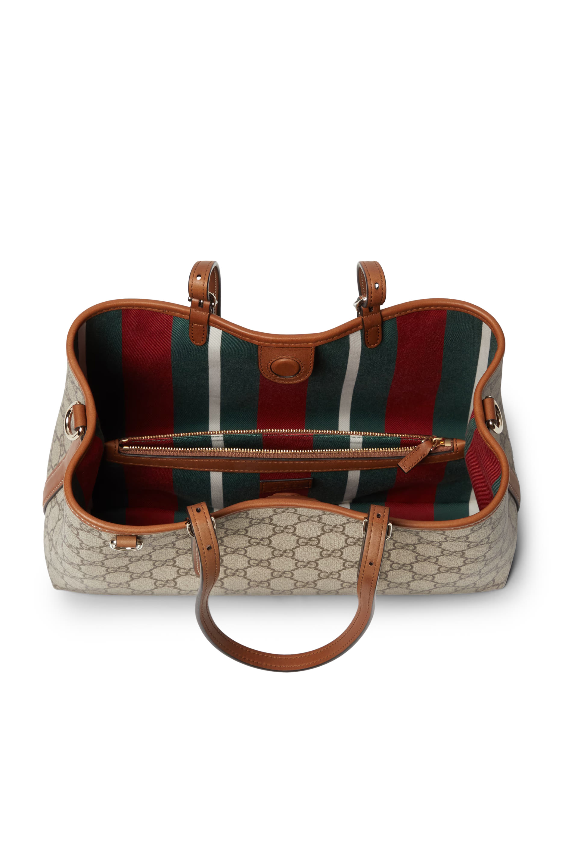 حقيبة يد صغيرة بنقشة حرفي شعار الماركة