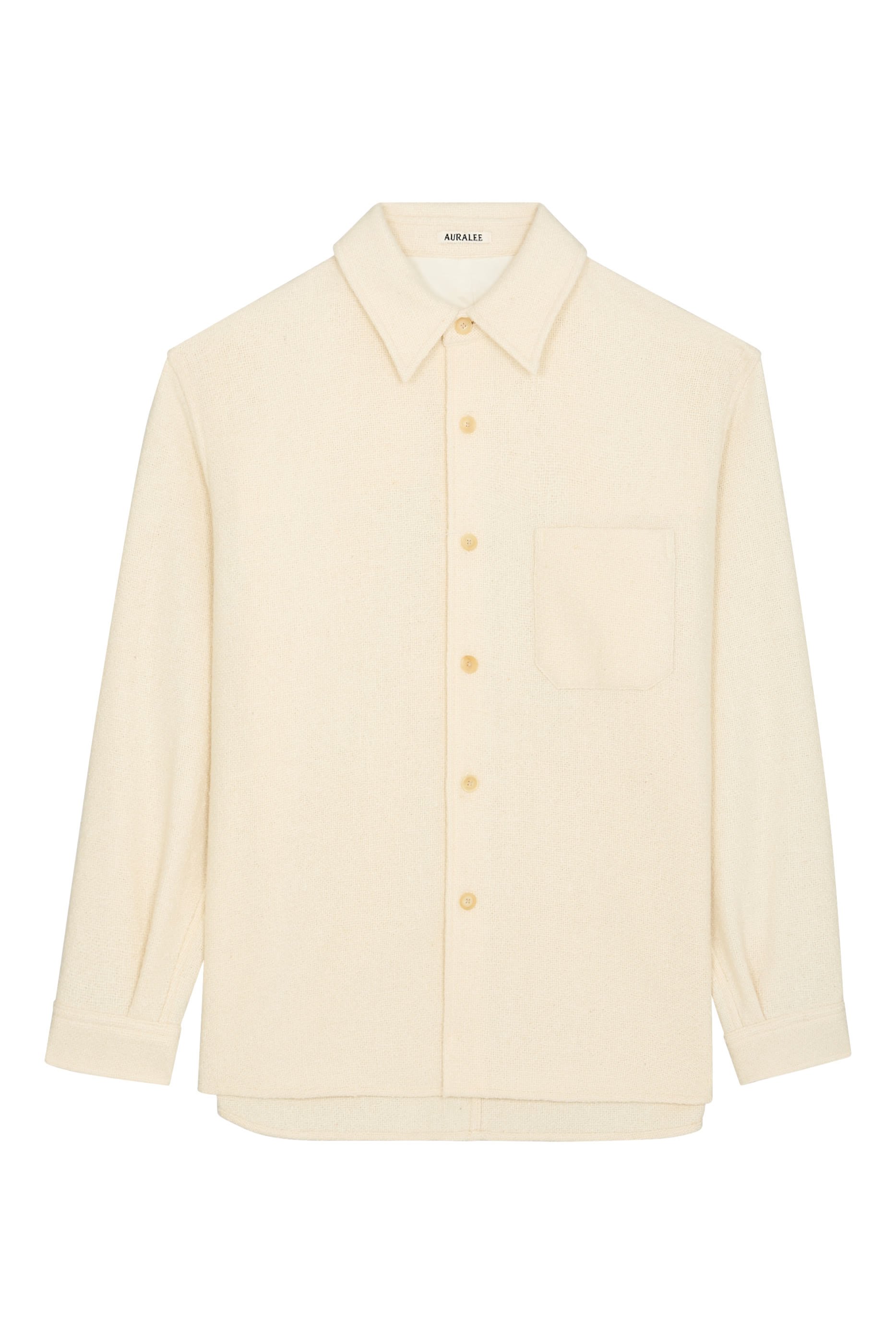 Homespun Tweed Shirt Blouson