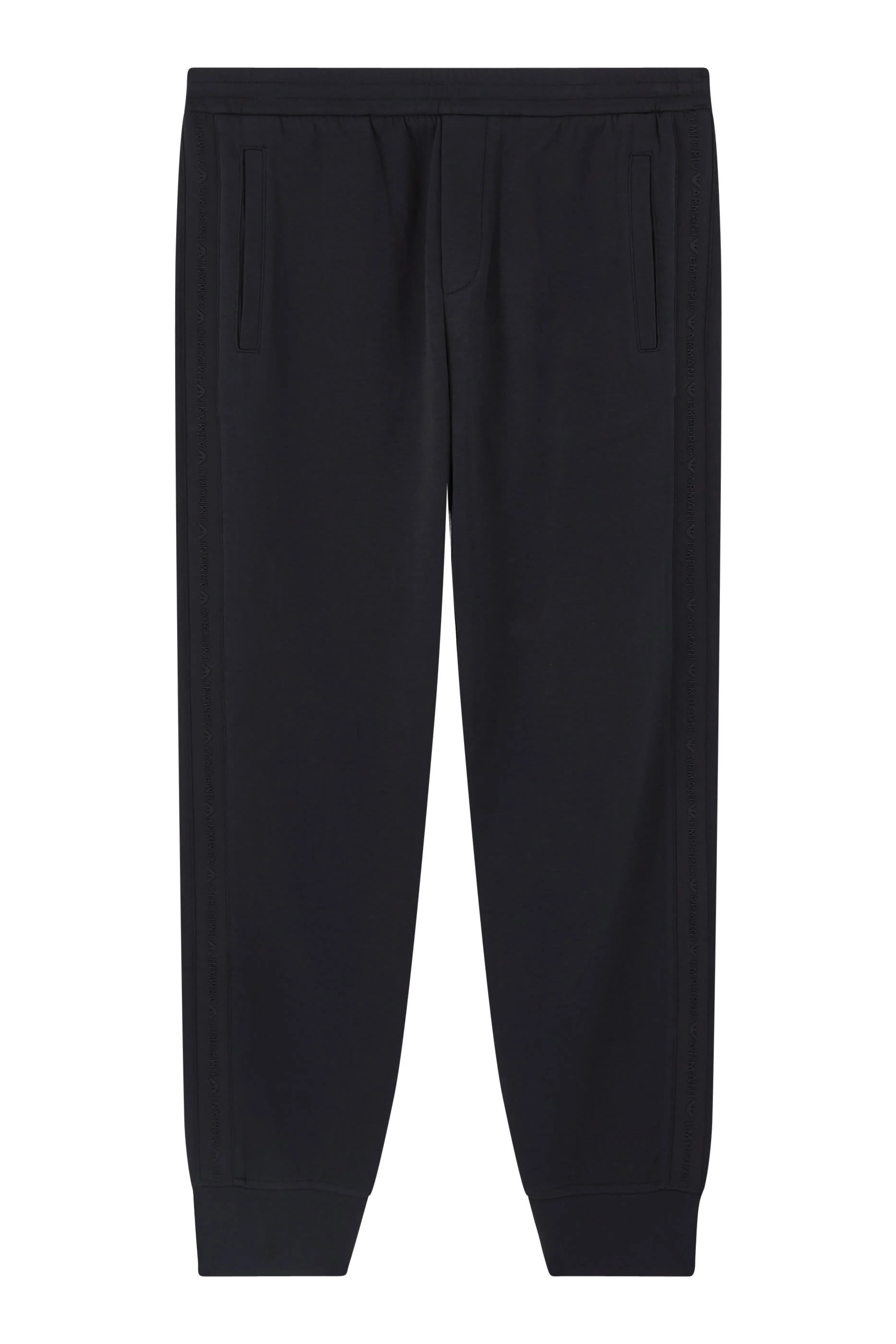 بنطال رياضي بشريط بشعار الماركة