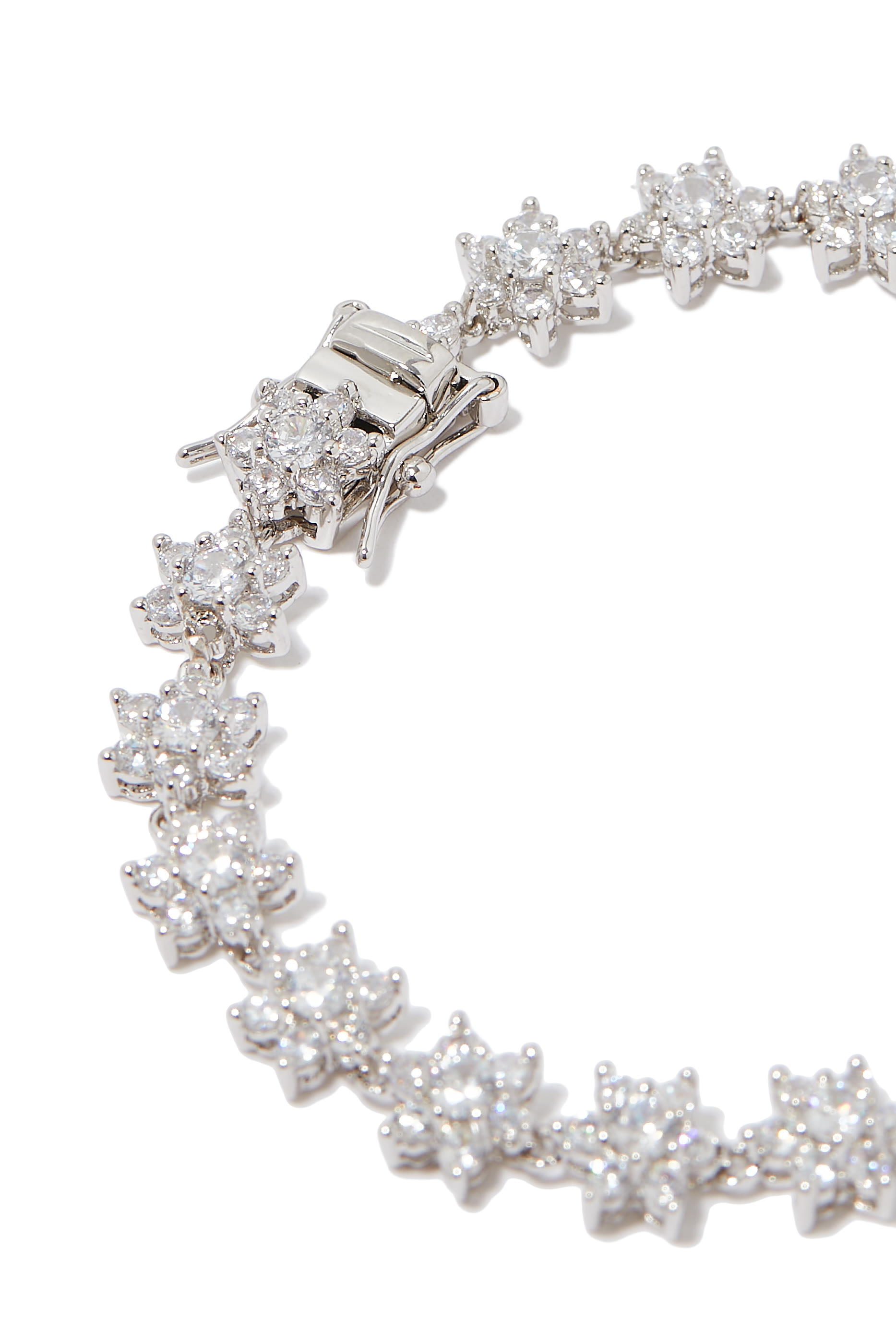 سوار تنس كلاسيكي فلورال