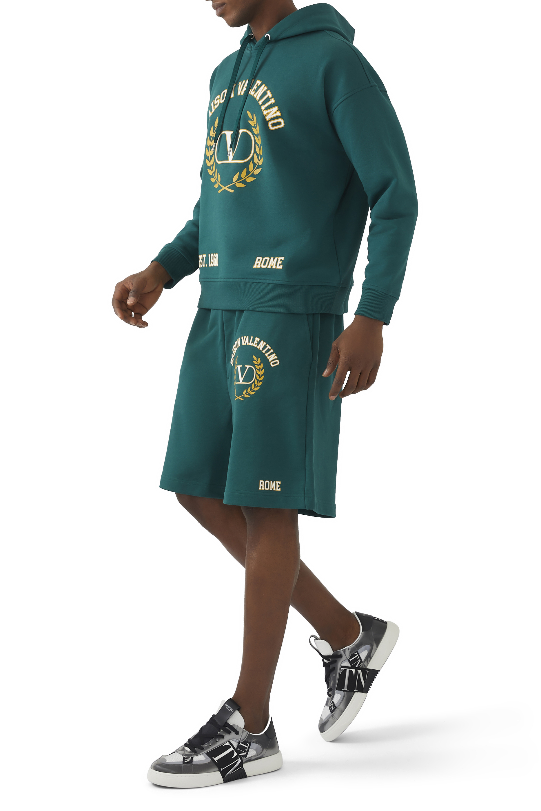 Valentino Garavani Cotton Hooded Sweatshirt