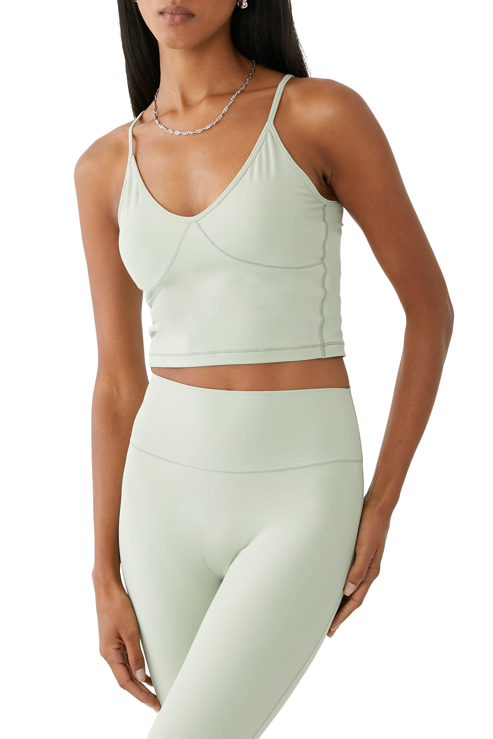 حمالة صدر رياضية بقصة طويلة قماش  إيلفايت لايف