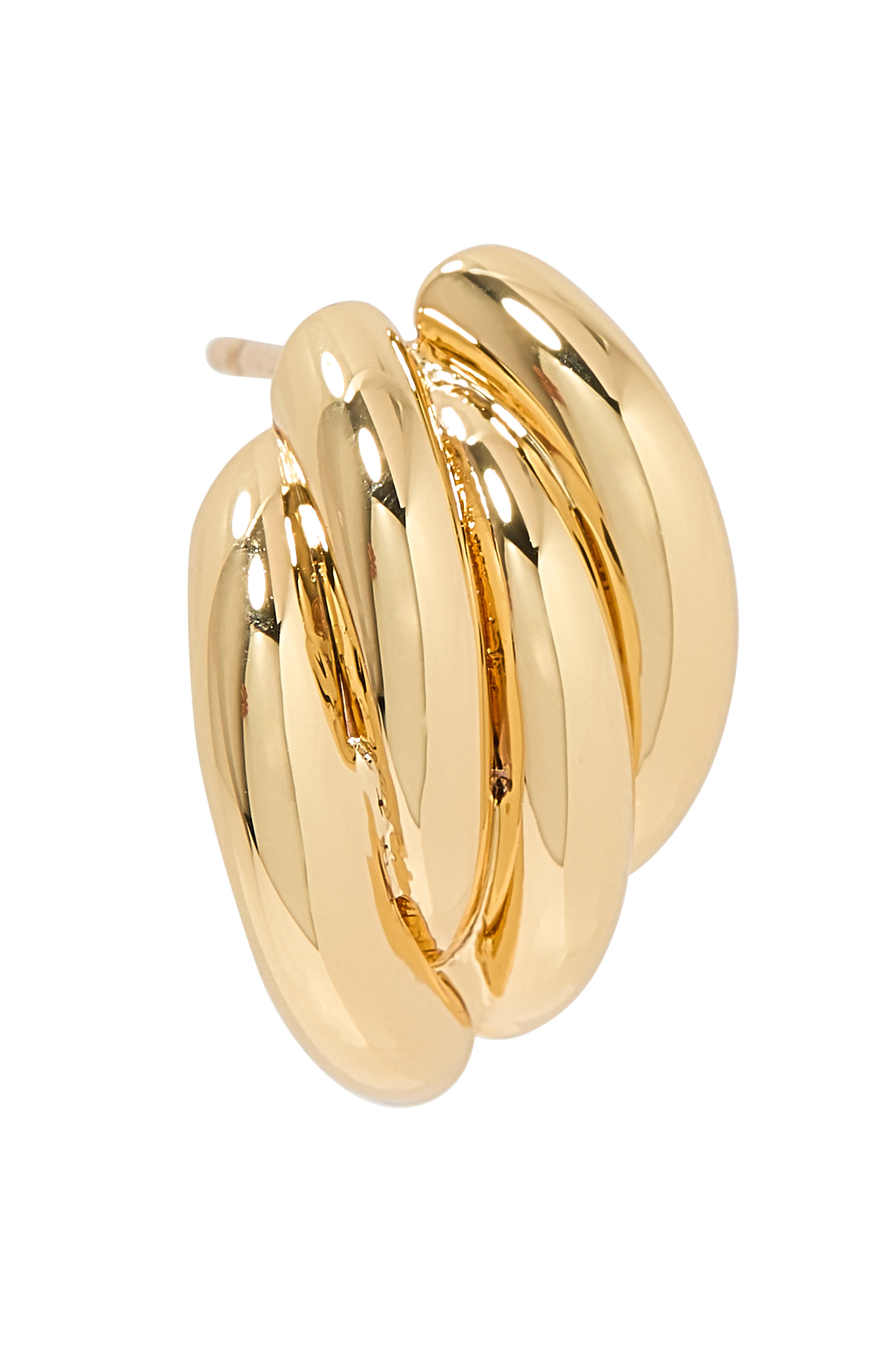 أقراط بتصميم عقدة