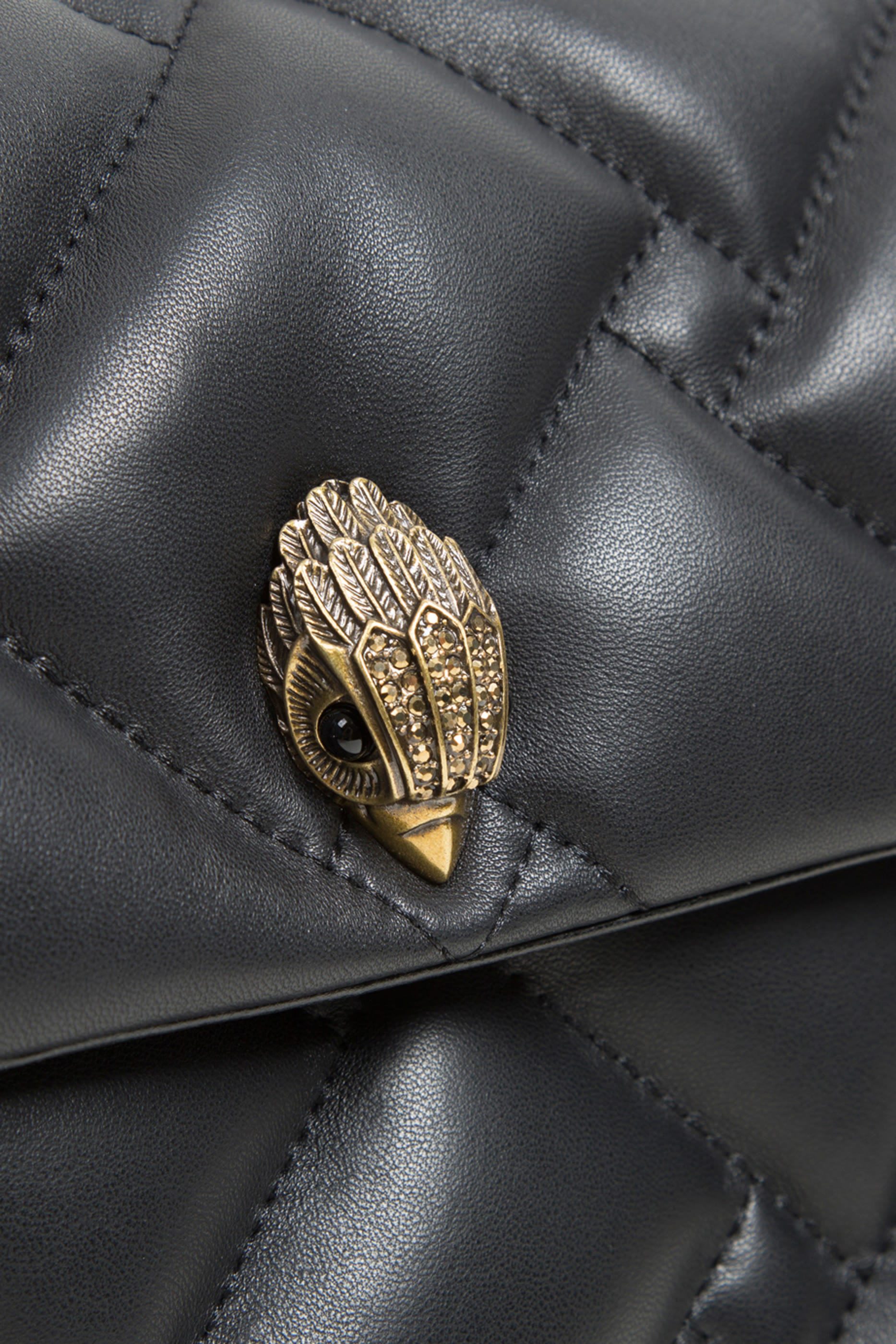 حقيبة كتف كنسينغتون جلد مبطن مقاس XXL