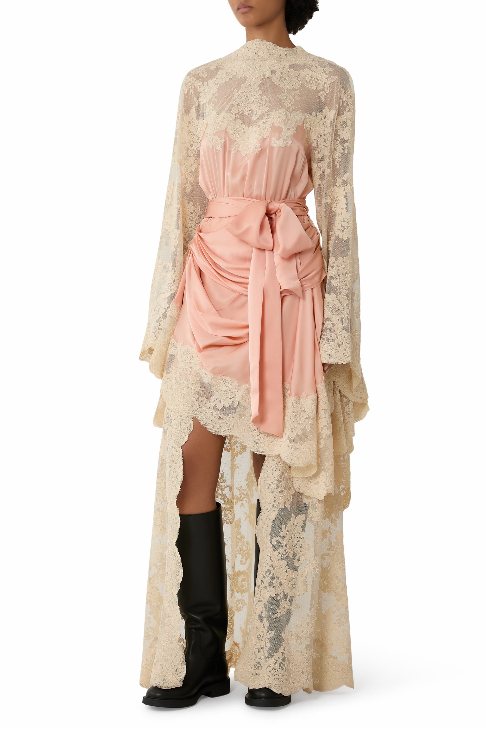 فستان هيبونتيك درابيه ساتان