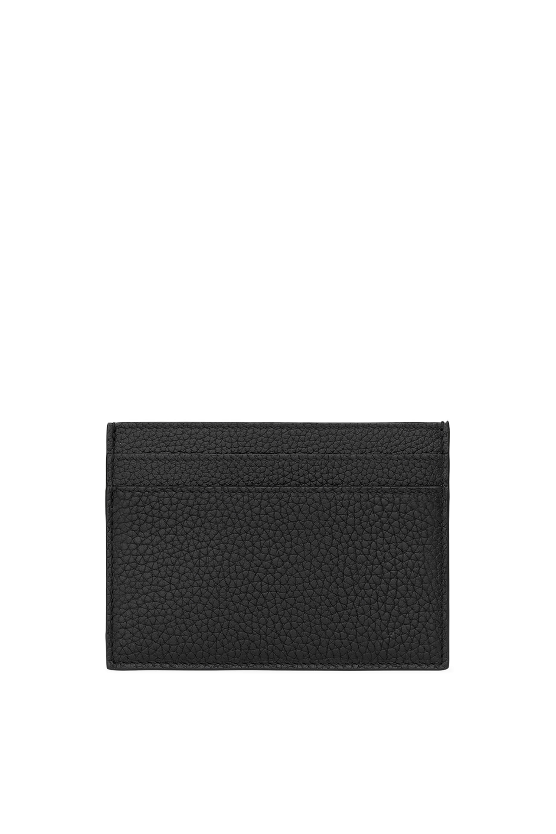 Cassandre Shadow Card Case in Grained Leather