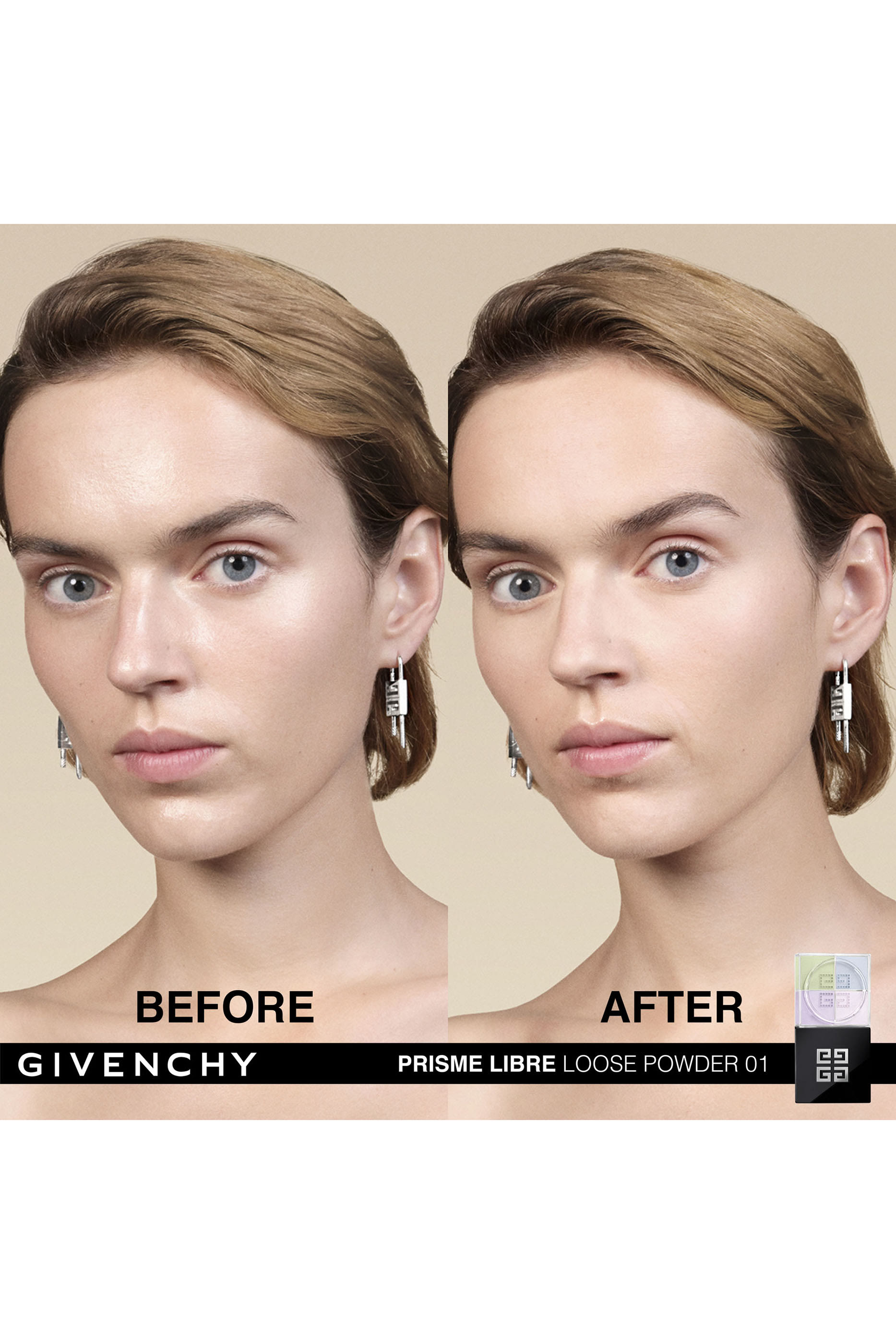 بودرة بريزم ليبر سائبة بأربعة ألوان