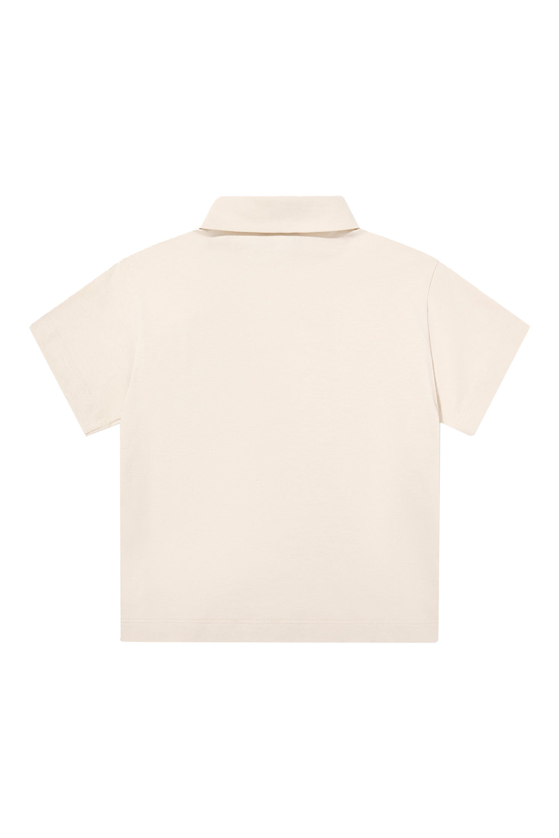 قميص بولو قطن للأطفال