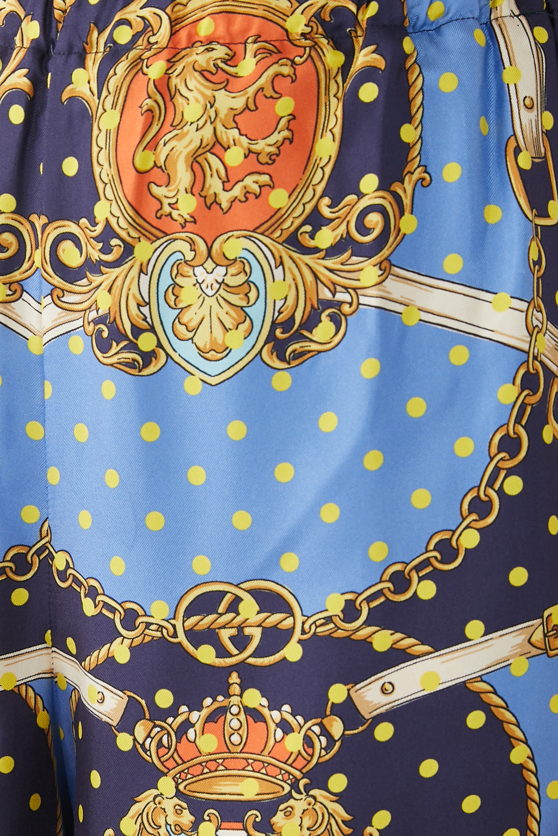 بنطال حرير بطبعات