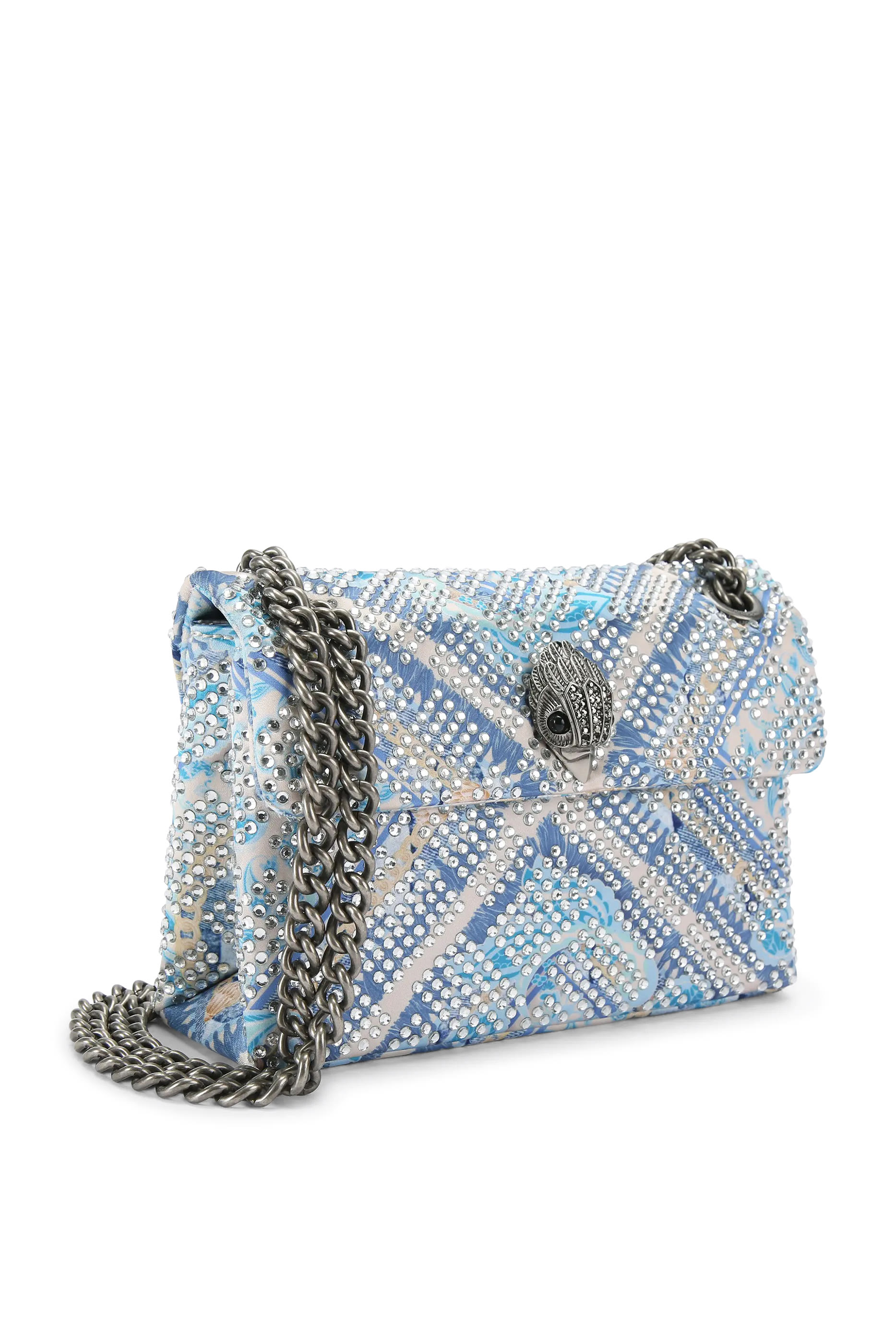 حقيبة كنسينغتون صغيرة مرصعة بكريستال