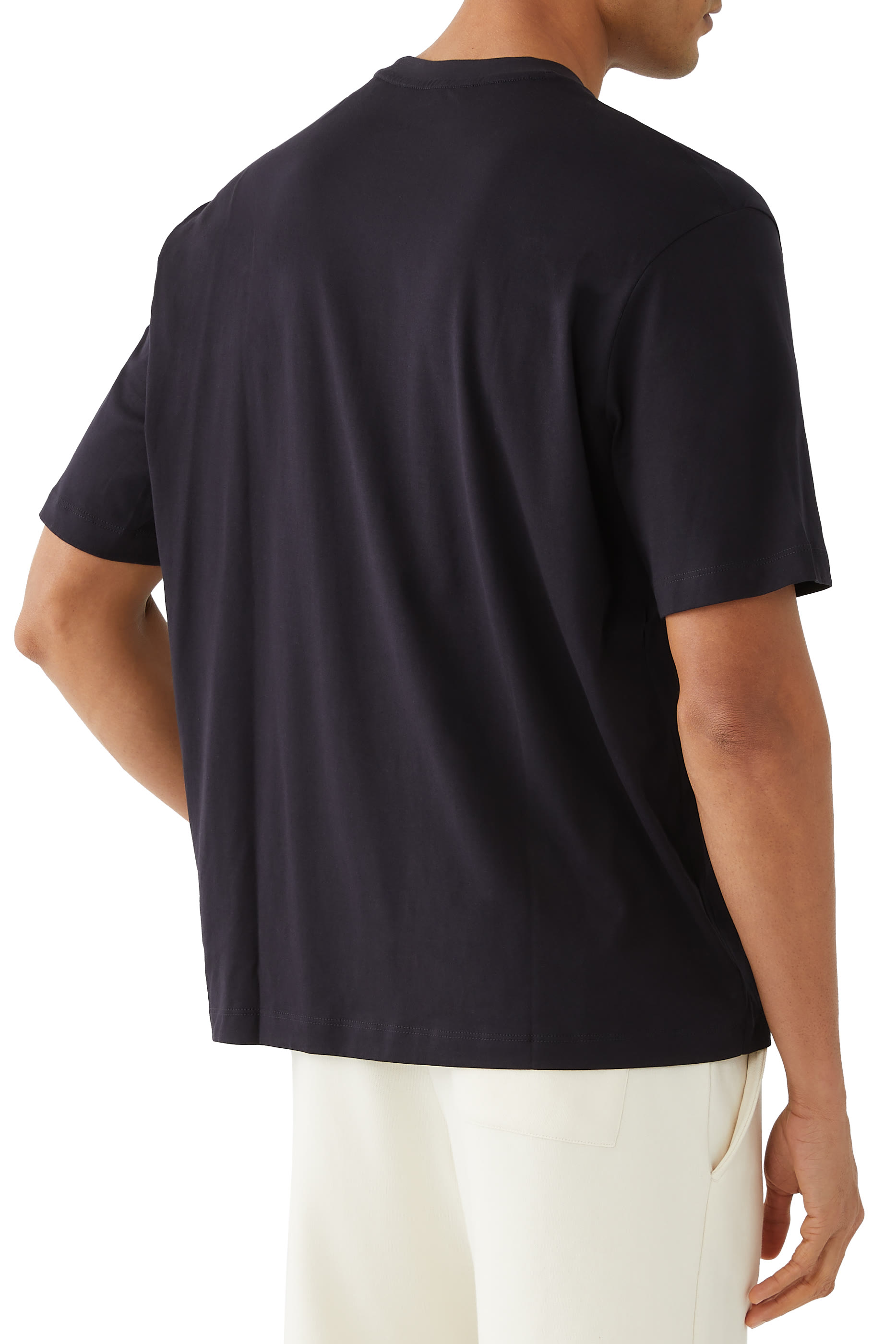 تيشيرت بقصة عادية بطبعة صورة