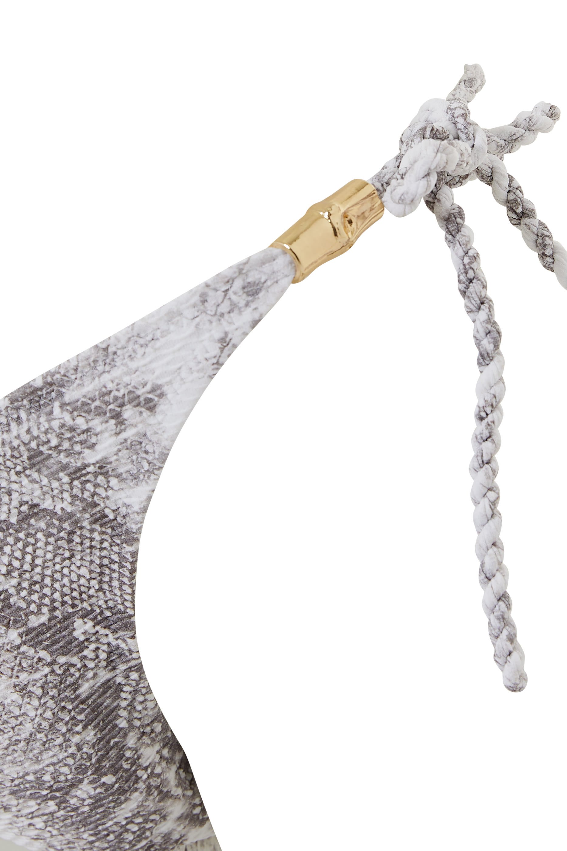 قطعة بيكيني سفلية بأربطة بتصميم حبل 