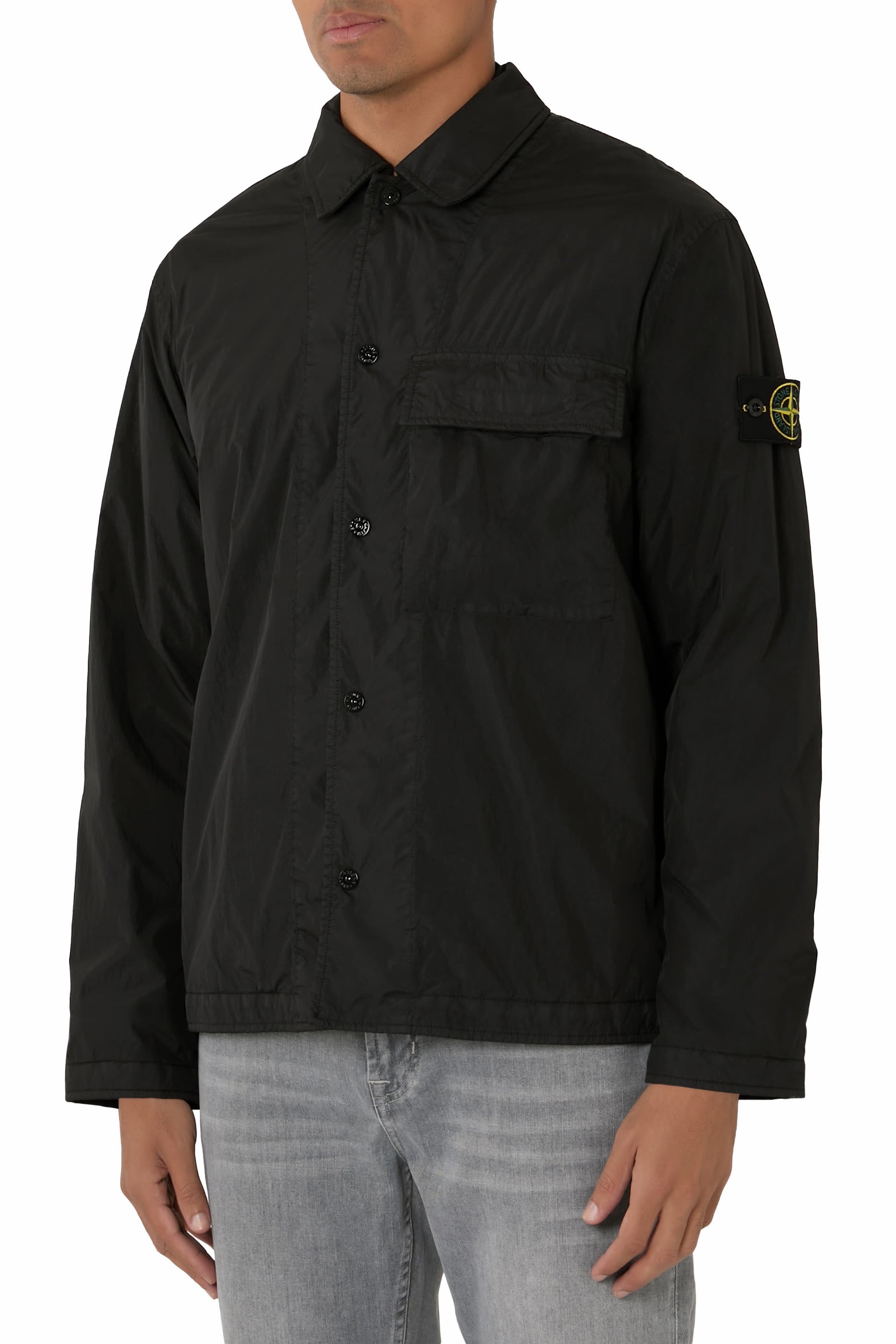 قميص برقعة شعار الماركة