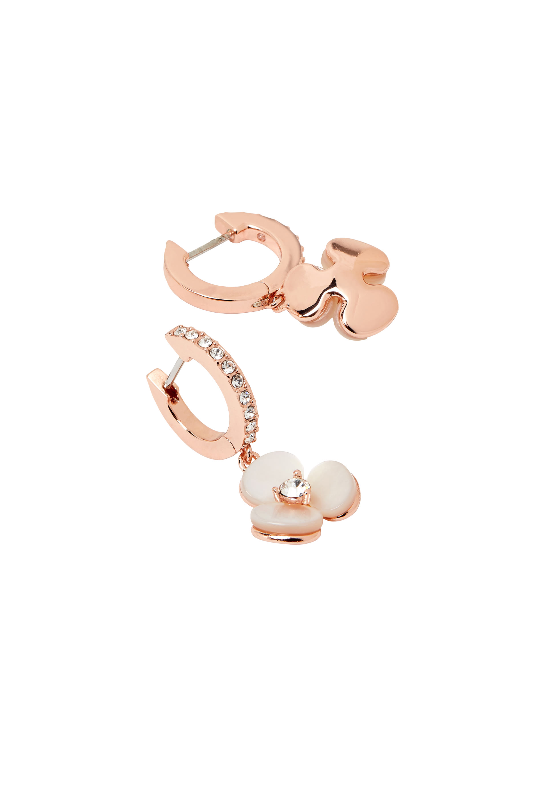 أقراط متدلية ديسكو بانسي نحاس بقفل ستانليس ستيل