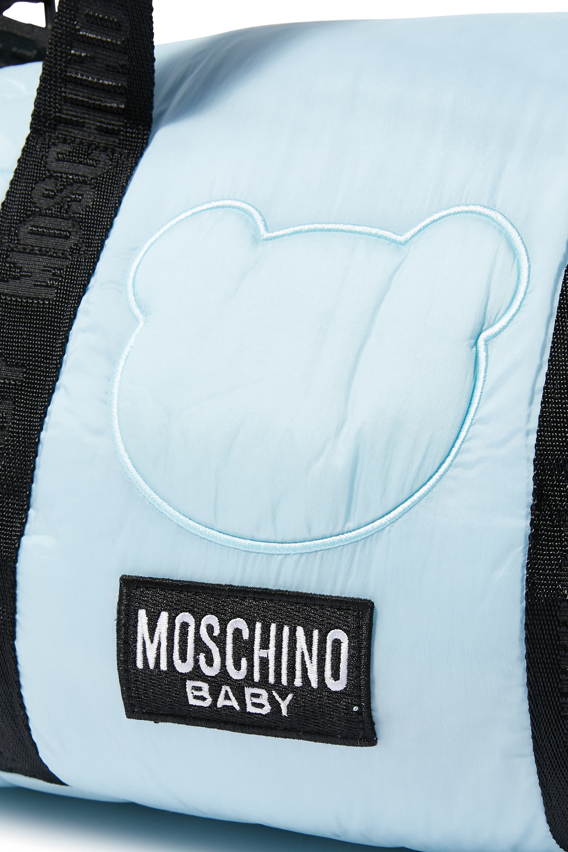 حقيبة مستلزمات أطفال بشعار الماركة نايلون