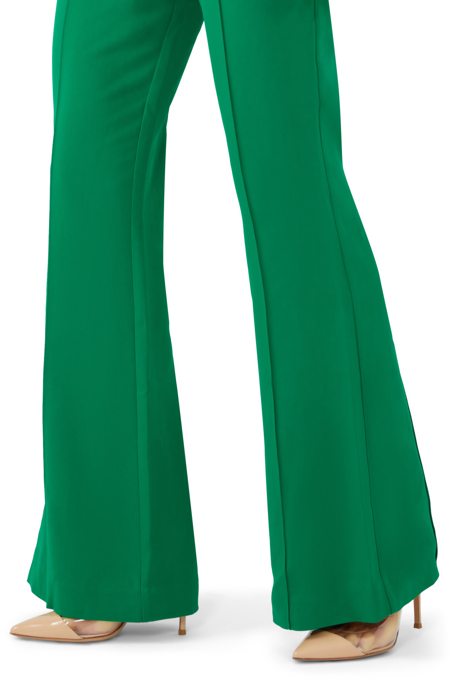 حذاء كلاسيكي بأجزاء شفافة 105 جلد